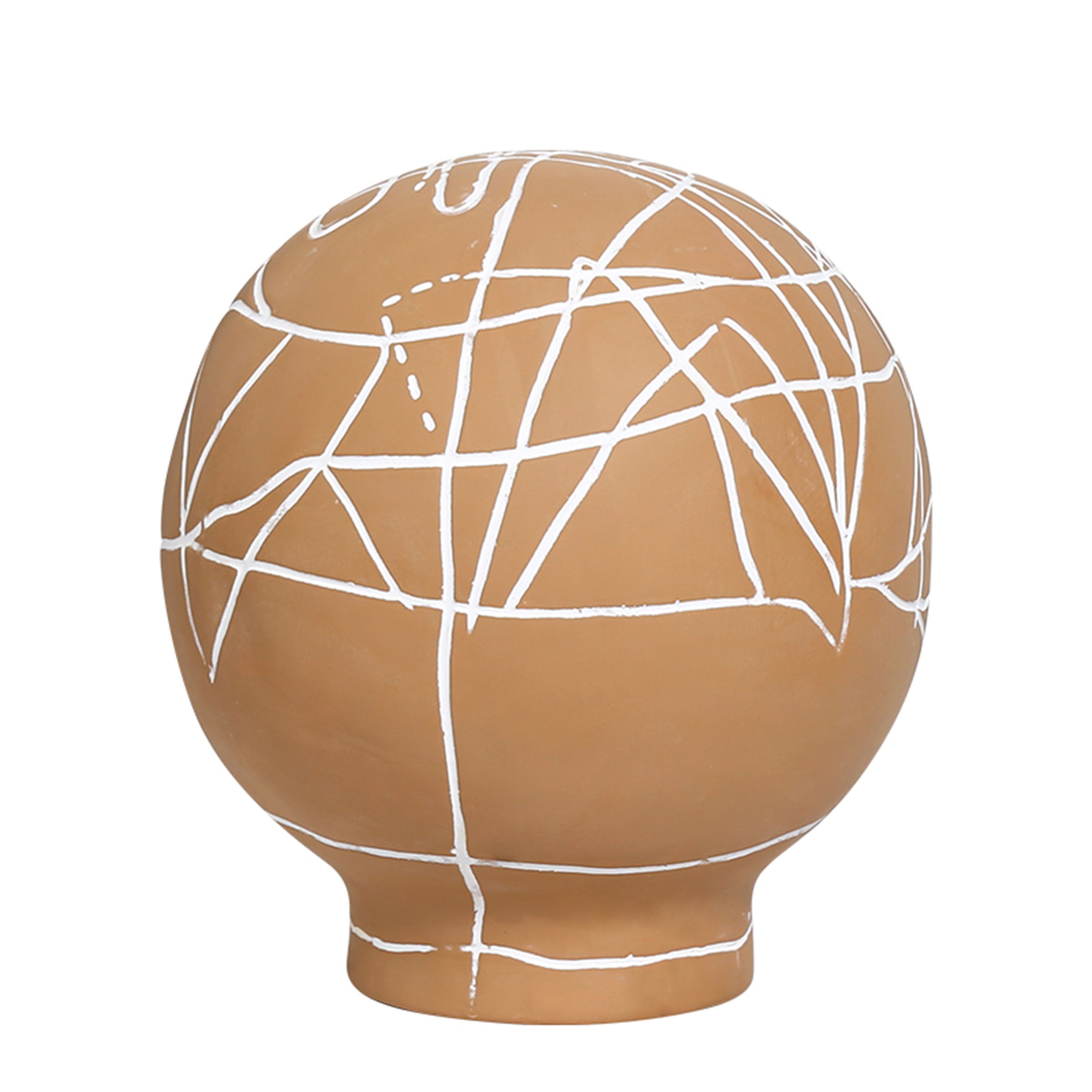 Line Ball Ornament FD-D23012 -  Home Decor Figurines - ebarza Furniture UAE | Shop Modern Furniture in Abu Dhabi & Dubai - مفروشات ايبازرا في الامارات | تسوق اثاث عصري وديكورات مميزة في دبي وابوظبي