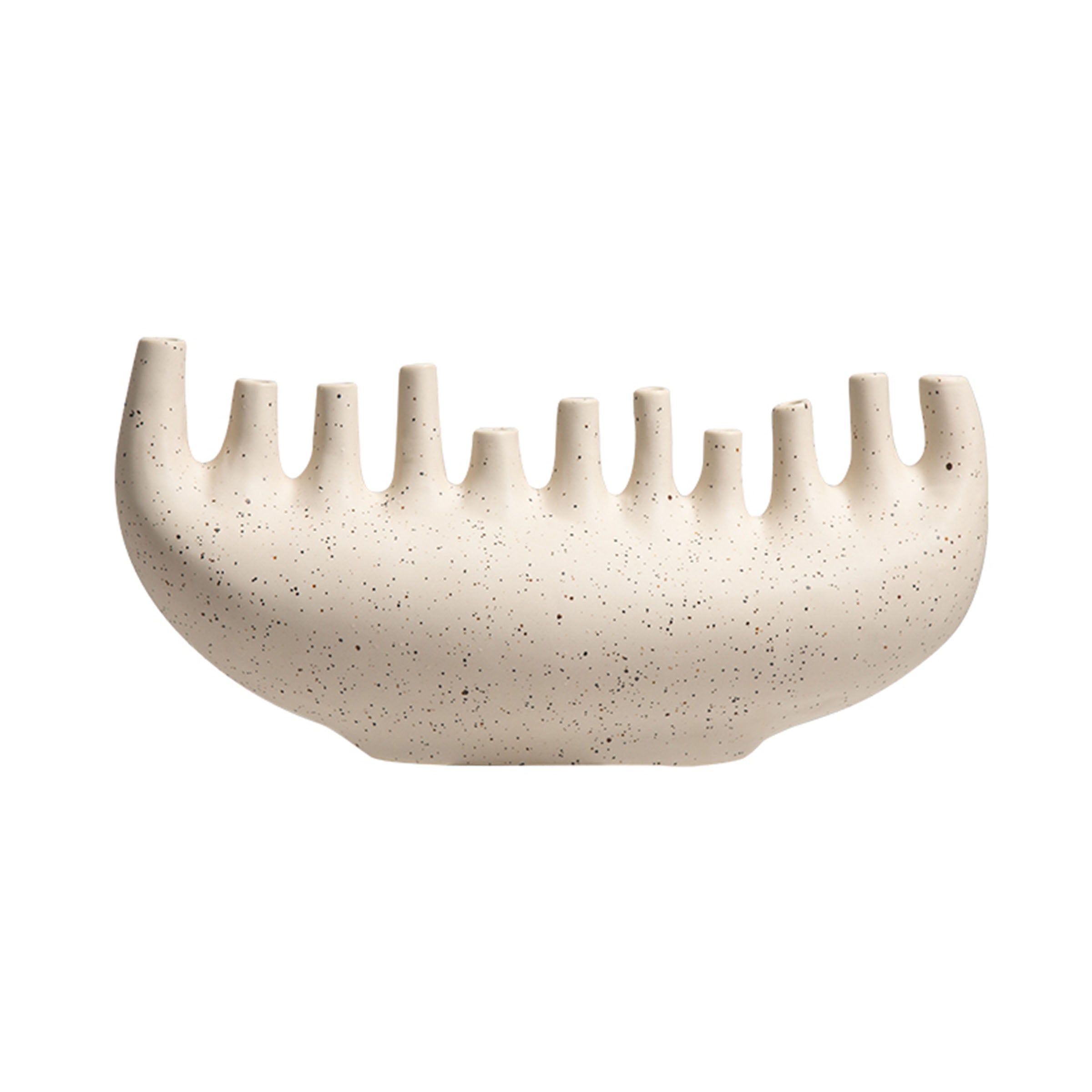 Long Bottle Ceramic Vase FD-D23104A -  Vases - ebarza Furniture UAE | Shop Modern Furniture in Abu Dhabi & Dubai - مفروشات ايبازرا في الامارات | تسوق اثاث عصري وديكورات مميزة في دبي وابوظبي