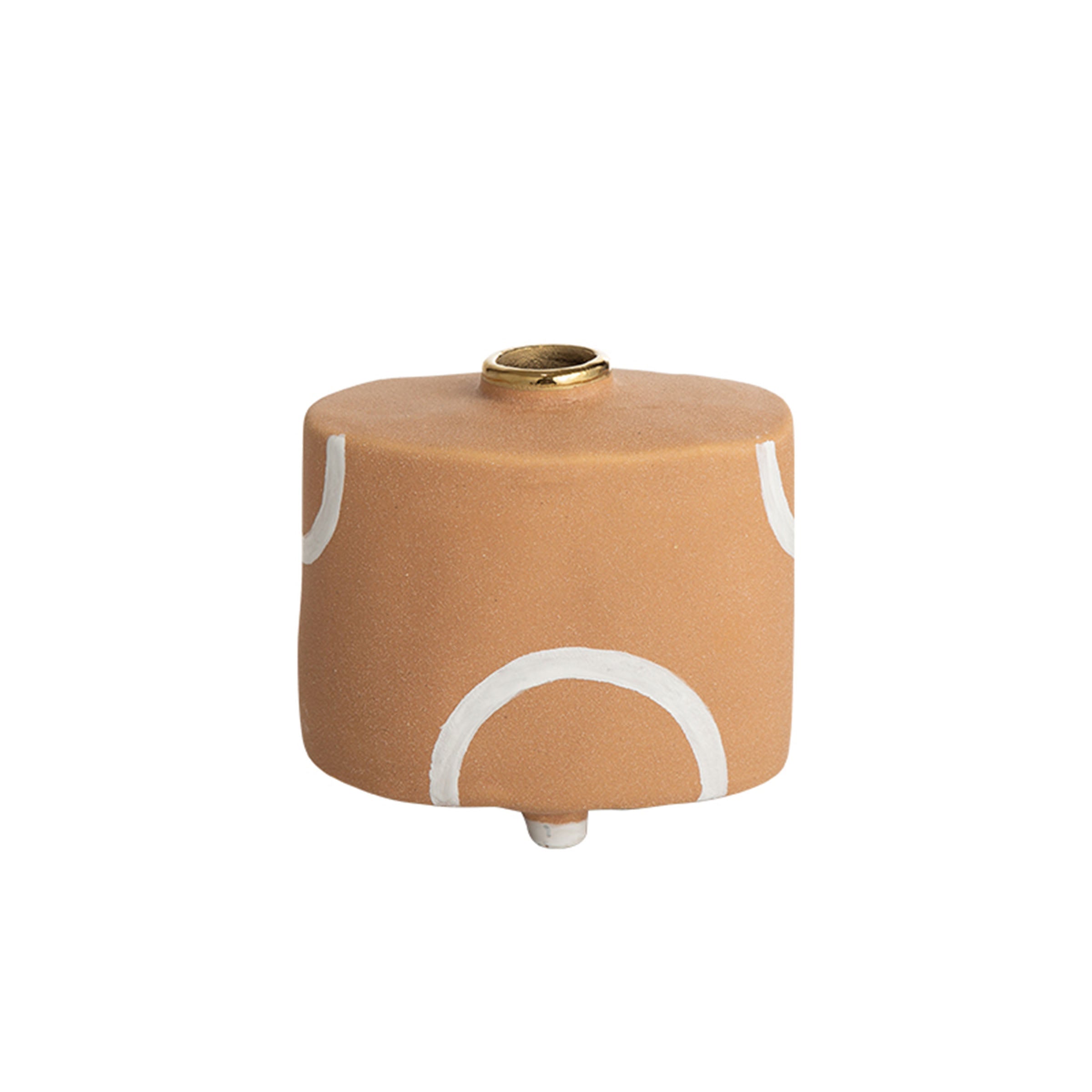 Narrow Flat Bottle Brown-D FD-D23089D -  Vases - ebarza Furniture UAE | Shop Modern Furniture in Abu Dhabi & Dubai - مفروشات ايبازرا في الامارات | تسوق اثاث عصري وديكورات مميزة في دبي وابوظبي