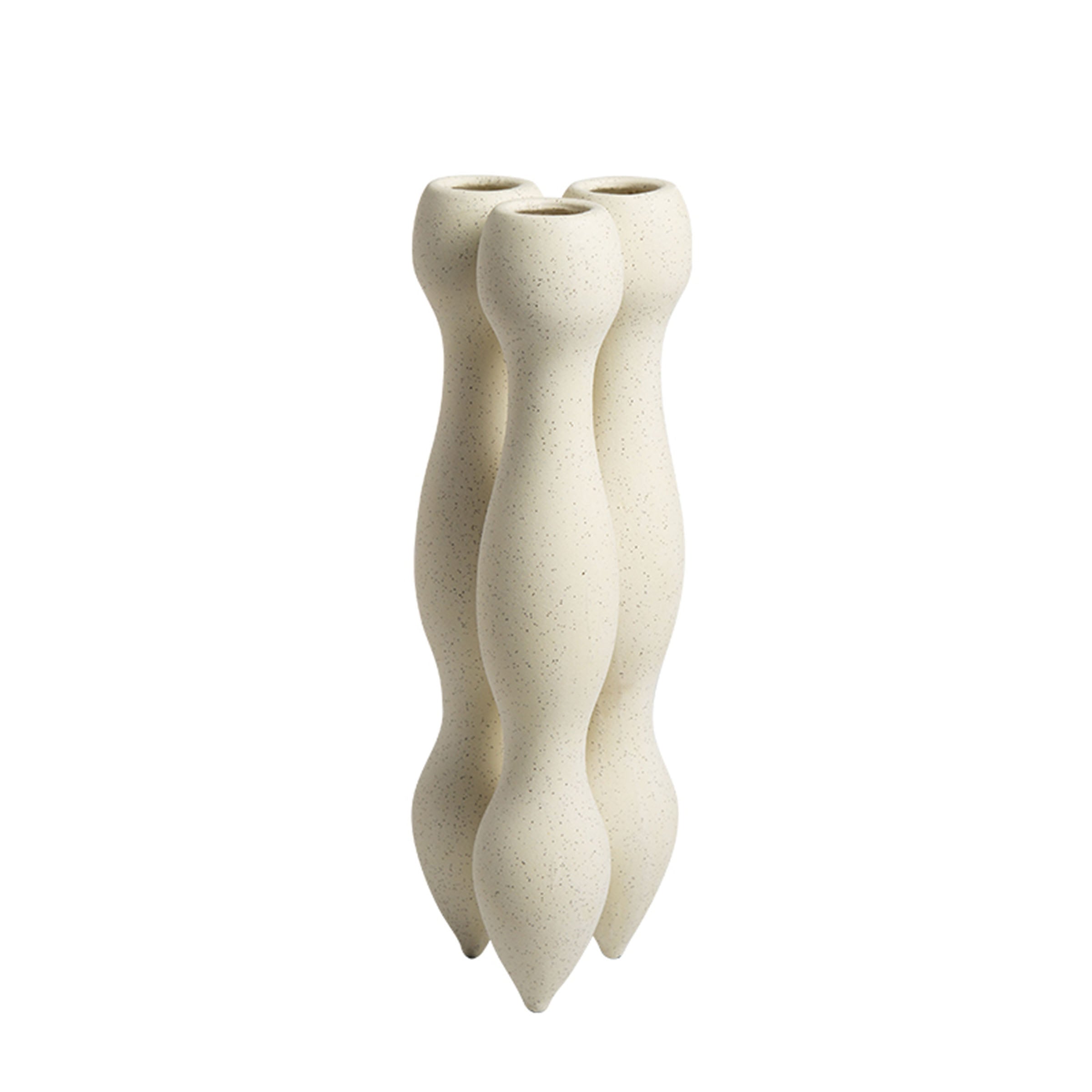 Three Round Bottles of Rice-A FF-D23092A -  Vases - ebarza Furniture UAE | Shop Modern Furniture in Abu Dhabi & Dubai - مفروشات ايبازرا في الامارات | تسوق اثاث عصري وديكورات مميزة في دبي وابوظبي