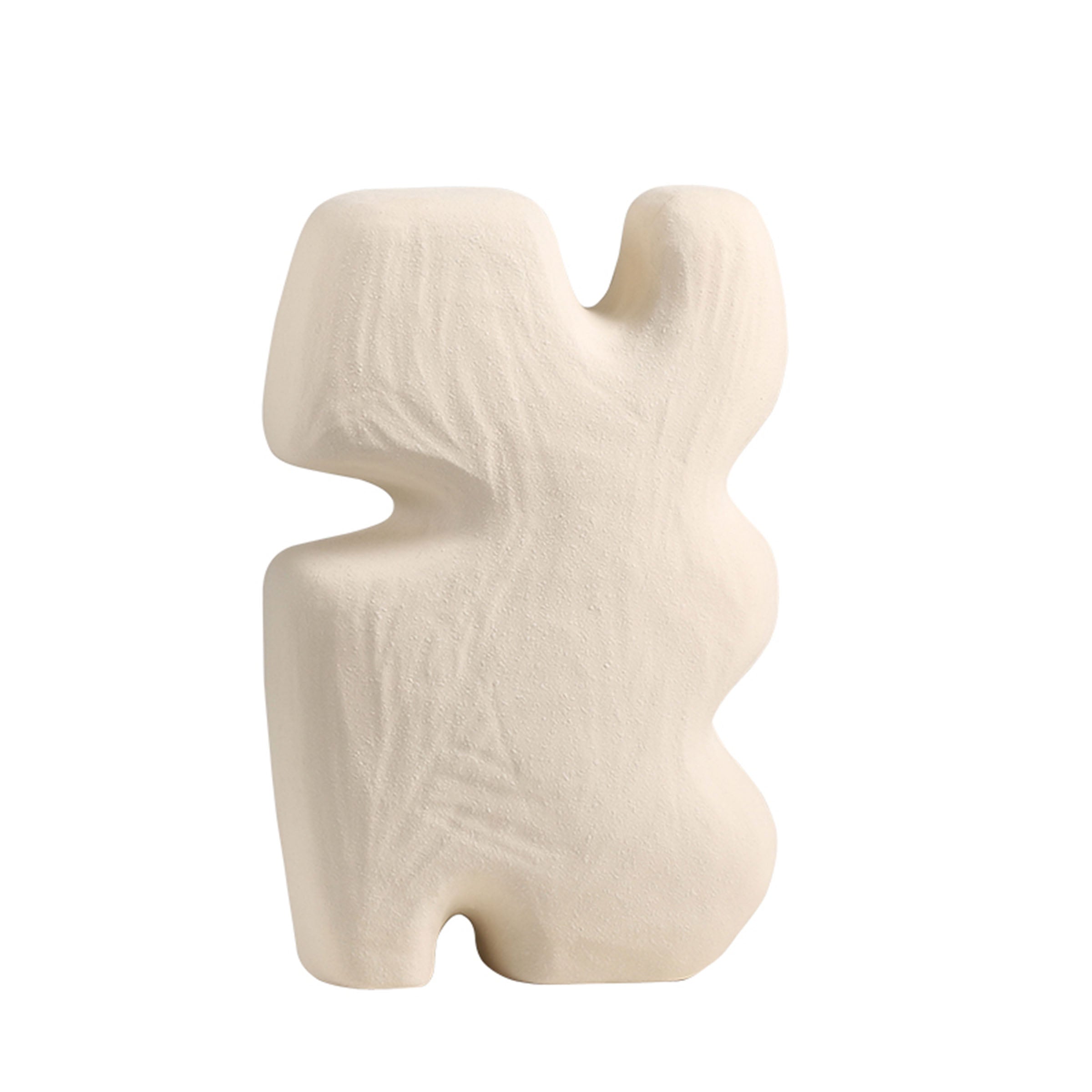 Geometric Layer Block B-Beige FD-D23008B -  Home Decor Figurines - ebarza Furniture UAE | Shop Modern Furniture in Abu Dhabi & Dubai - مفروشات ايبازرا في الامارات | تسوق اثاث عصري وديكورات مميزة في دبي وابوظبي