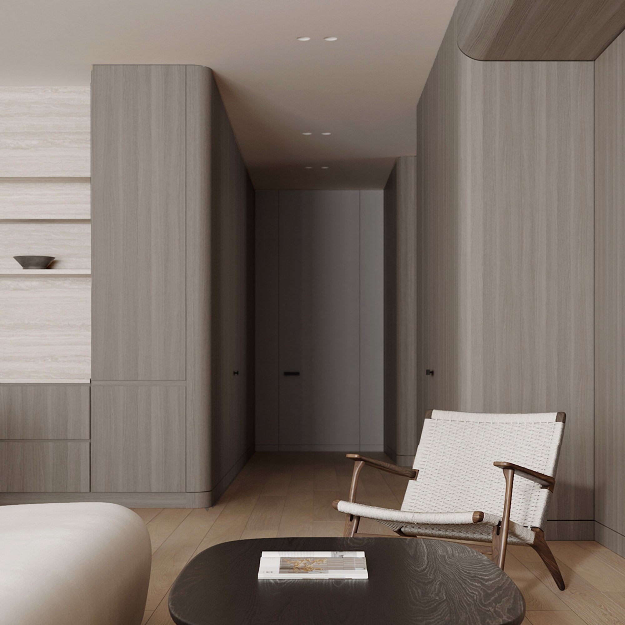 1.0mm(D) * 50mm(W) Edge Band  COLOUR: H185H Manhattan Gray Oak H -  Wall Panels - ebarza Furniture UAE | Shop Modern Furniture in Abu Dhabi & Dubai - مفروشات ايبازرا في الامارات | تسوق اثاث عصري وديكورات مميزة في دبي وابوظبي