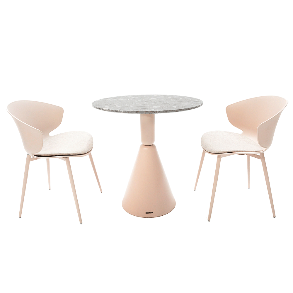 Dining Table Base 72cm 40BTB-Pink -  Table bases - ebarza Furniture UAE | Shop Modern Furniture in Abu Dhabi & Dubai - مفروشات ايبازرا في الامارات | تسوق اثاث عصري وديكورات مميزة في دبي وابوظبي
