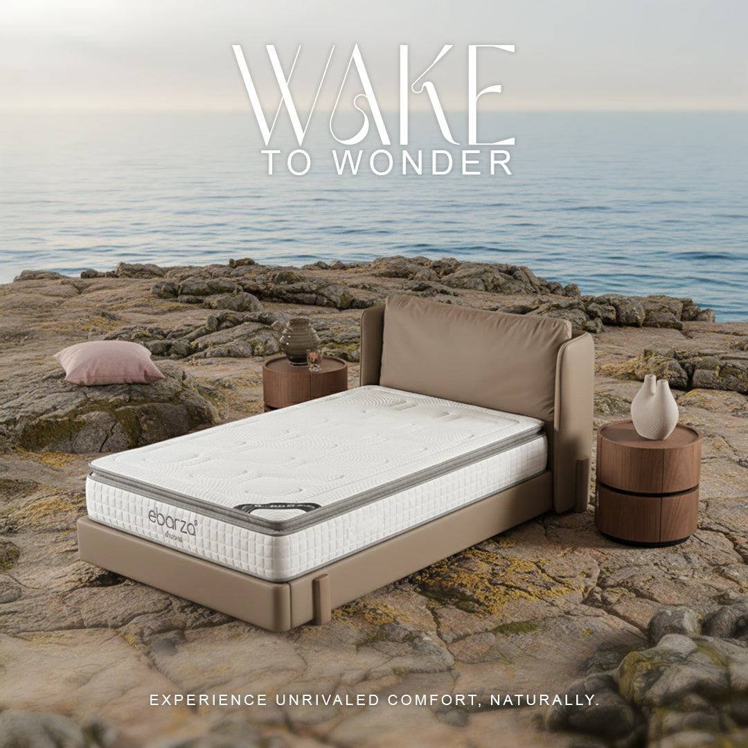 Pre-order 15 Days Delivery 110x200x32cm Whisper Single Size Pillow-top mattress - Pillow-top 32 - P20250915 - 110*200*32 - Single Size -  Mattresses - ebarza Furniture UAE | Shop Modern Furniture in Abu Dhabi & Dubai - مفروشات ايبازرا في الامارات | تسوق اثاث عصري وديكورات مميزة في دبي وابوظبي