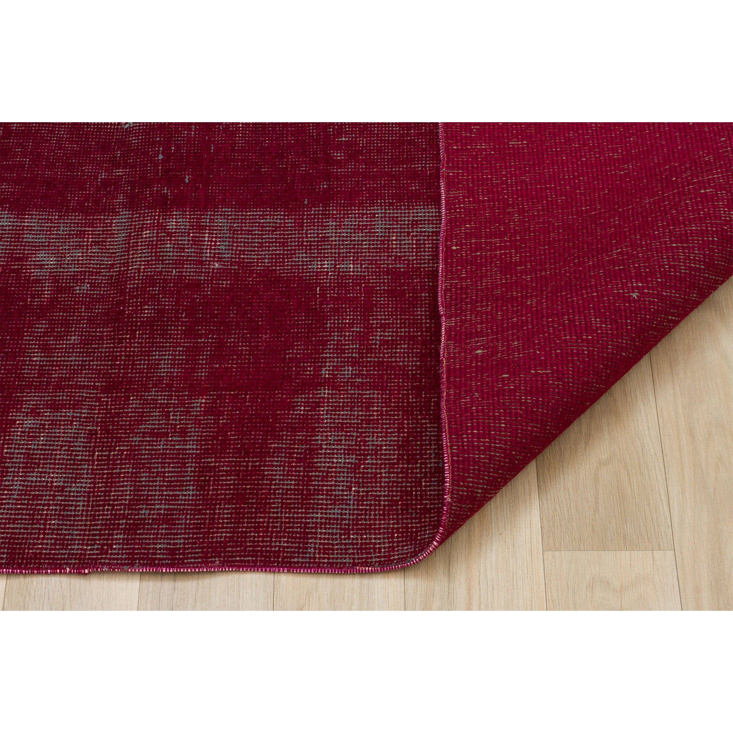 114 X 195 Anatolian Hand  Knotted Carpet Vintage Style 7346 -  Rugs - ebarza Furniture UAE | Shop Modern Furniture in Abu Dhabi & Dubai - مفروشات ايبازرا في الامارات | تسوق اثاث عصري وديكورات مميزة في دبي وابوظبي