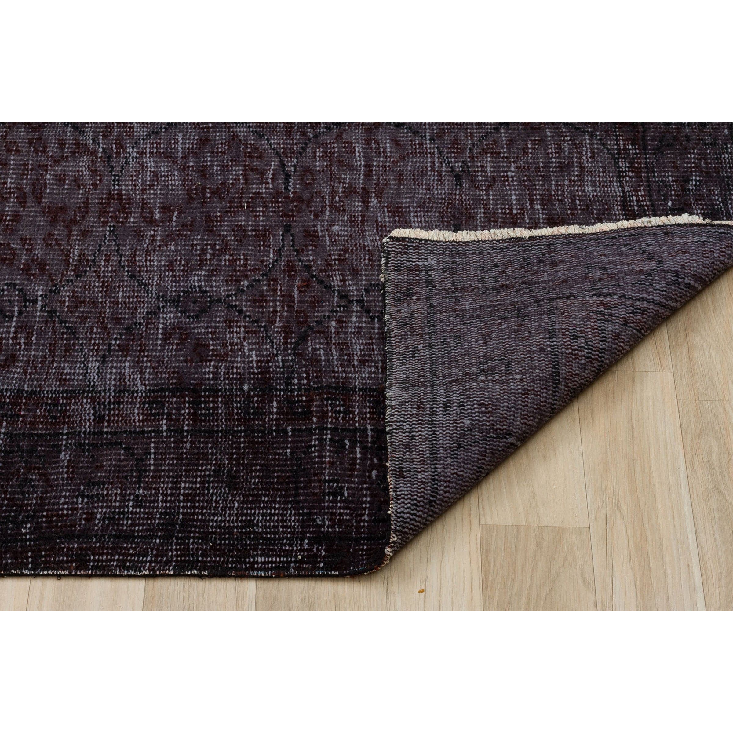 117 X 202 Anatolian Hand  Knotted Carpet Vintage Style 7035 -  Rugs - ebarza Furniture UAE | Shop Modern Furniture in Abu Dhabi & Dubai - مفروشات ايبازرا في الامارات | تسوق اثاث عصري وديكورات مميزة في دبي وابوظبي