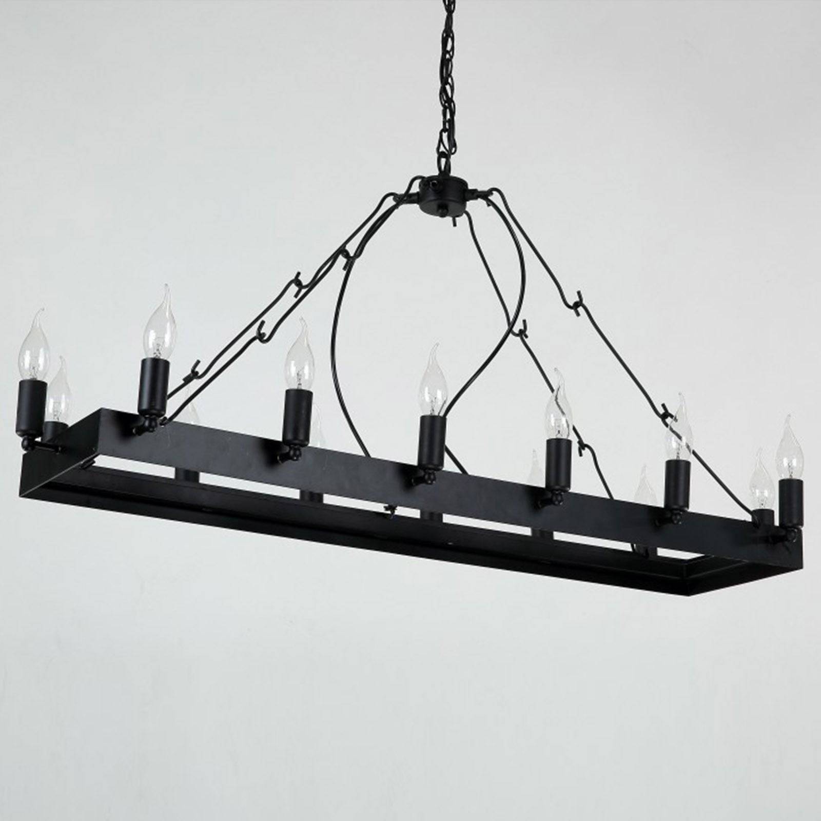 12 Heads  Vintage  Chandelier  Cy-Dd-215 -  Pendant Lamps - ebarza Furniture UAE | Shop Modern Furniture in Abu Dhabi & Dubai - مفروشات ايبازرا في الامارات | تسوق اثاث عصري وديكورات مميزة في دبي وابوظبي