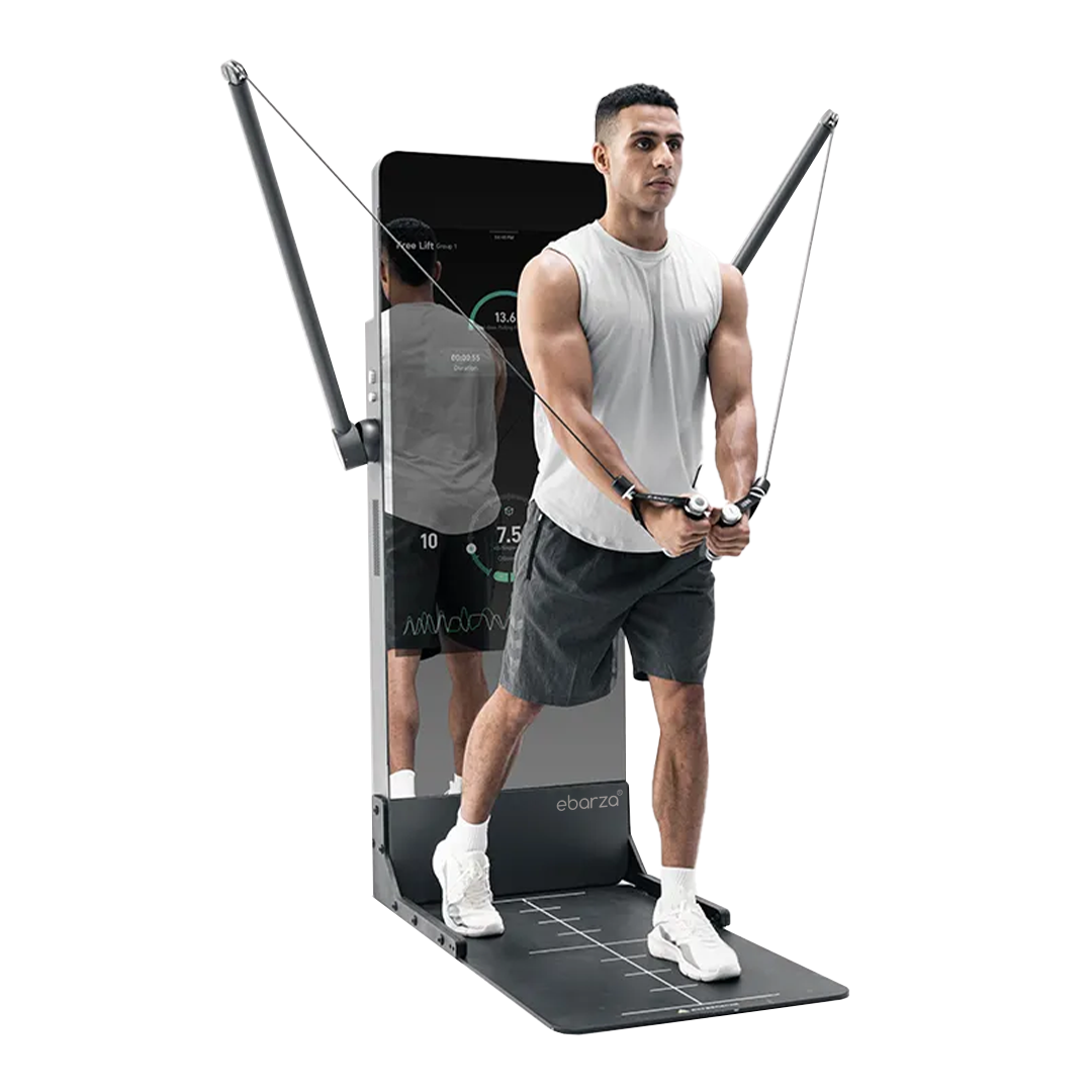 Smart Home Gym - Intelligent Training Mirror Platform -  Mirrors - ebarza Furniture UAE | Shop Modern Furniture in Abu Dhabi & Dubai - مفروشات ايبازرا في الامارات | تسوق اثاث عصري وديكورات مميزة في دبي وابوظبي