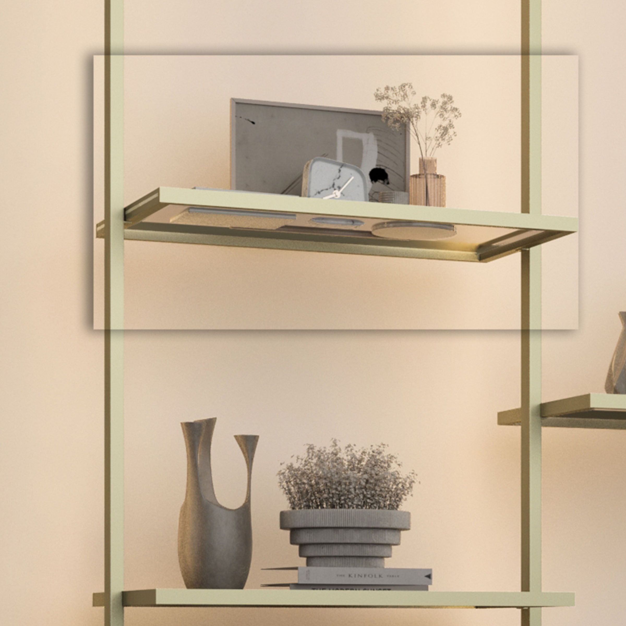 Antik Closet/Cabinet GLASS SHELF 100 cm  ANTIK COLOR SUNLIGHT LED  3m WIRE -  Shelves - ebarza Furniture UAE | Shop Modern Furniture in Abu Dhabi & Dubai - مفروشات ايبازرا في الامارات | تسوق اثاث عصري وديكورات مميزة في دبي وابوظبي
