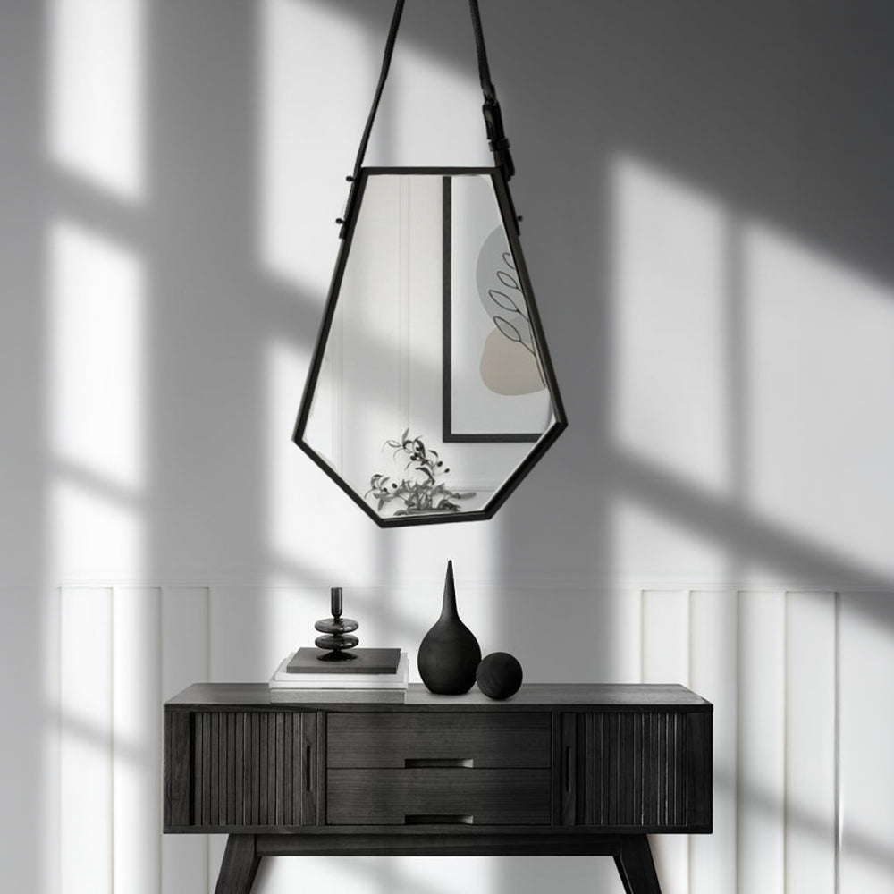 Mid Century French Style Mirror Oa-6044- BB -  Mirrors - ebarza Furniture UAE | Shop Modern Furniture in Abu Dhabi & Dubai - مفروشات ايبازرا في الامارات | تسوق اثاث عصري وديكورات مميزة في دبي وابوظبي