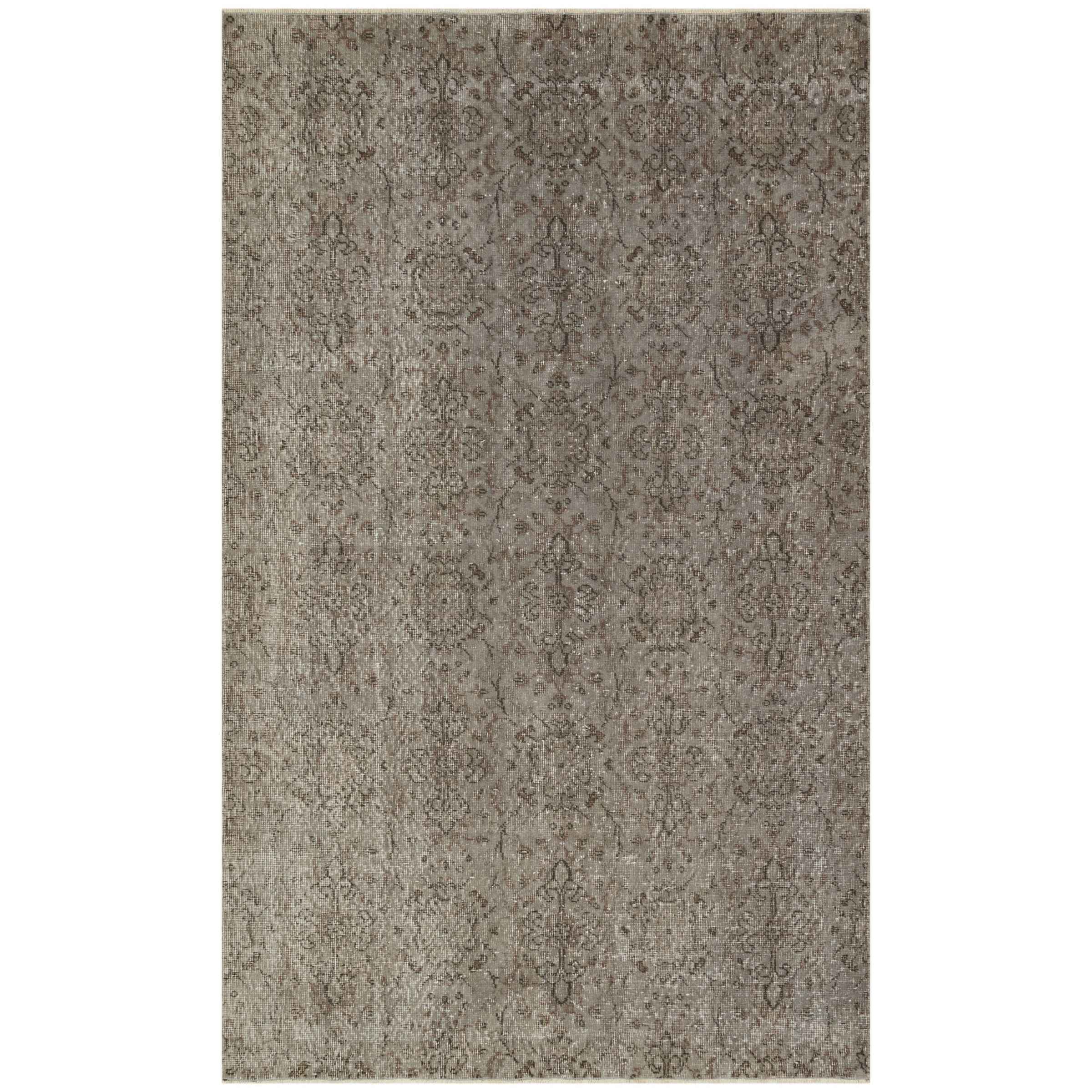 150 X 250 Cm Anatolian Hand Knotted Carpet Vintage Style F1372 -  Rugs - ebarza Furniture UAE | Shop Modern Furniture in Abu Dhabi & Dubai - مفروشات ايبازرا في الامارات | تسوق اثاث عصري وديكورات مميزة في دبي وابوظبي
