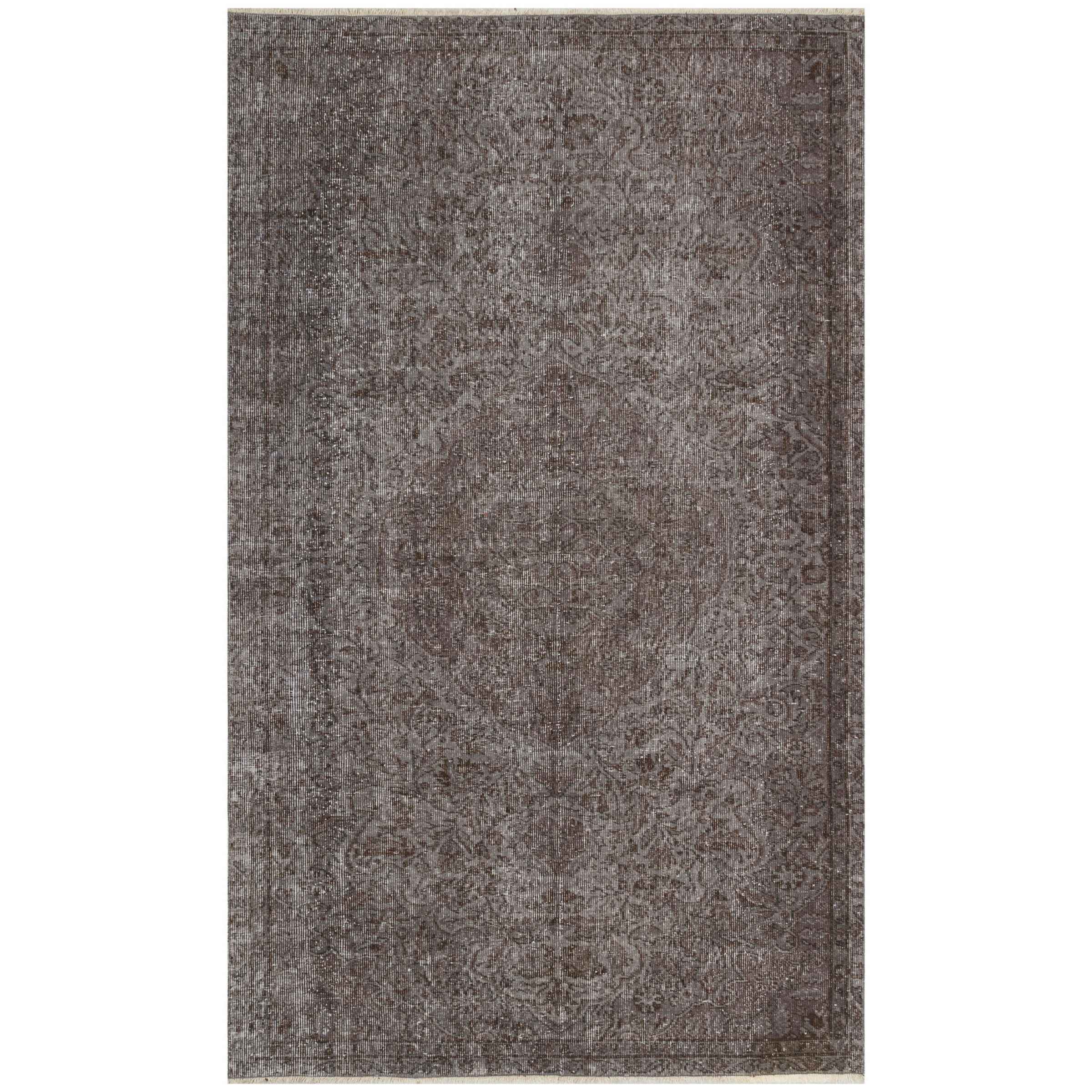 151 X 246 Cm Anatolian Hand Knotted Carpet Vintage Style 8280 -  Rugs - ebarza Furniture UAE | Shop Modern Furniture in Abu Dhabi & Dubai - مفروشات ايبازرا في الامارات | تسوق اثاث عصري وديكورات مميزة في دبي وابوظبي