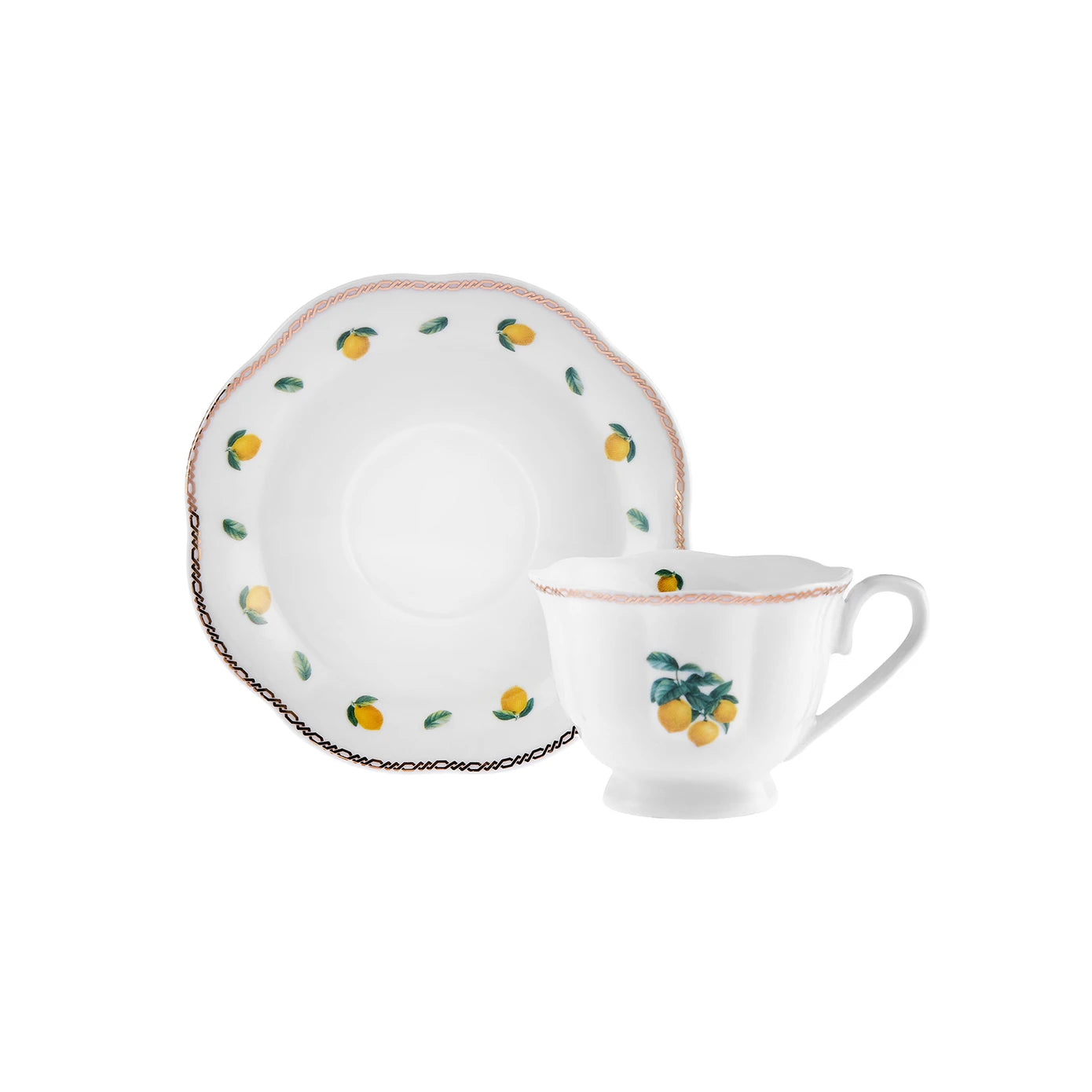 Karaca Nostalgia 6 Person Coffee Cup Set 80 ml 153.03.06.7603 -  Coffee Sets - ebarza Furniture UAE | Shop Modern Furniture in Abu Dhabi & Dubai - مفروشات ايبازرا في الامارات | تسوق اثاث عصري وديكورات مميزة في دبي وابوظبي