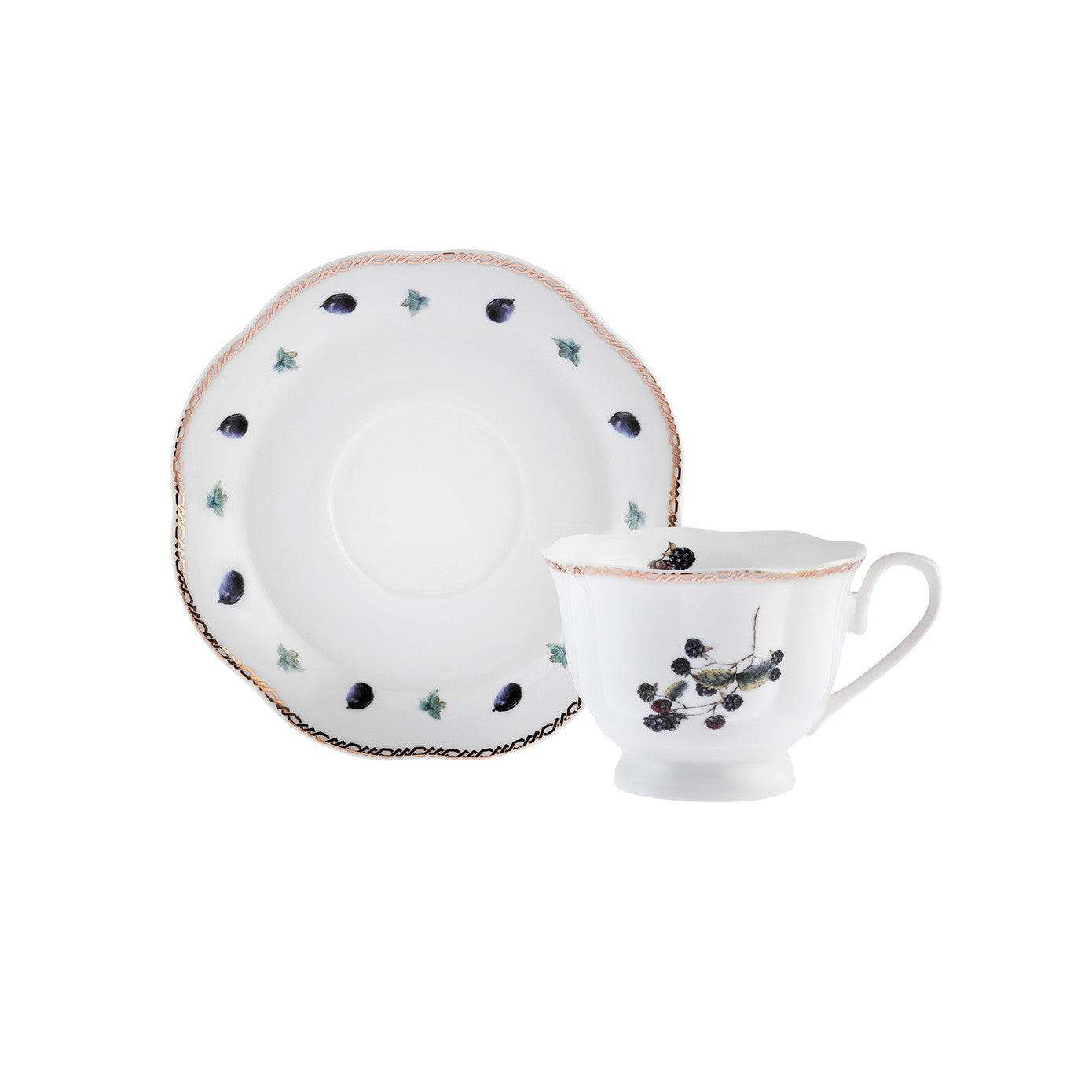 Karaca Nostalgia 6 Person Coffee Cup Set 80 ml 153.03.06.7603 -  Coffee Sets - ebarza Furniture UAE | Shop Modern Furniture in Abu Dhabi & Dubai - مفروشات ايبازرا في الامارات | تسوق اثاث عصري وديكورات مميزة في دبي وابوظبي