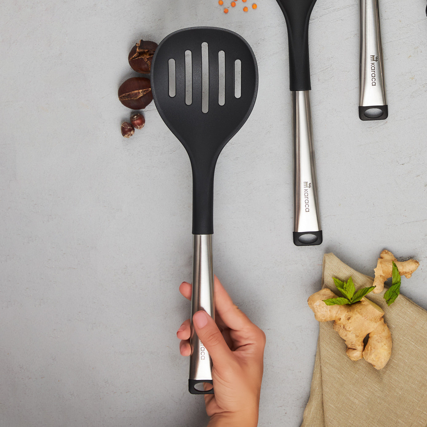 Karaca Luna 4 Piece Service Set 153.03.06.8237 -  Service Sets - ebarza Furniture UAE | Shop Modern Furniture in Abu Dhabi & Dubai - مفروشات ايبازرا في الامارات | تسوق اثاث عصري وديكورات مميزة في دبي وابوظبي