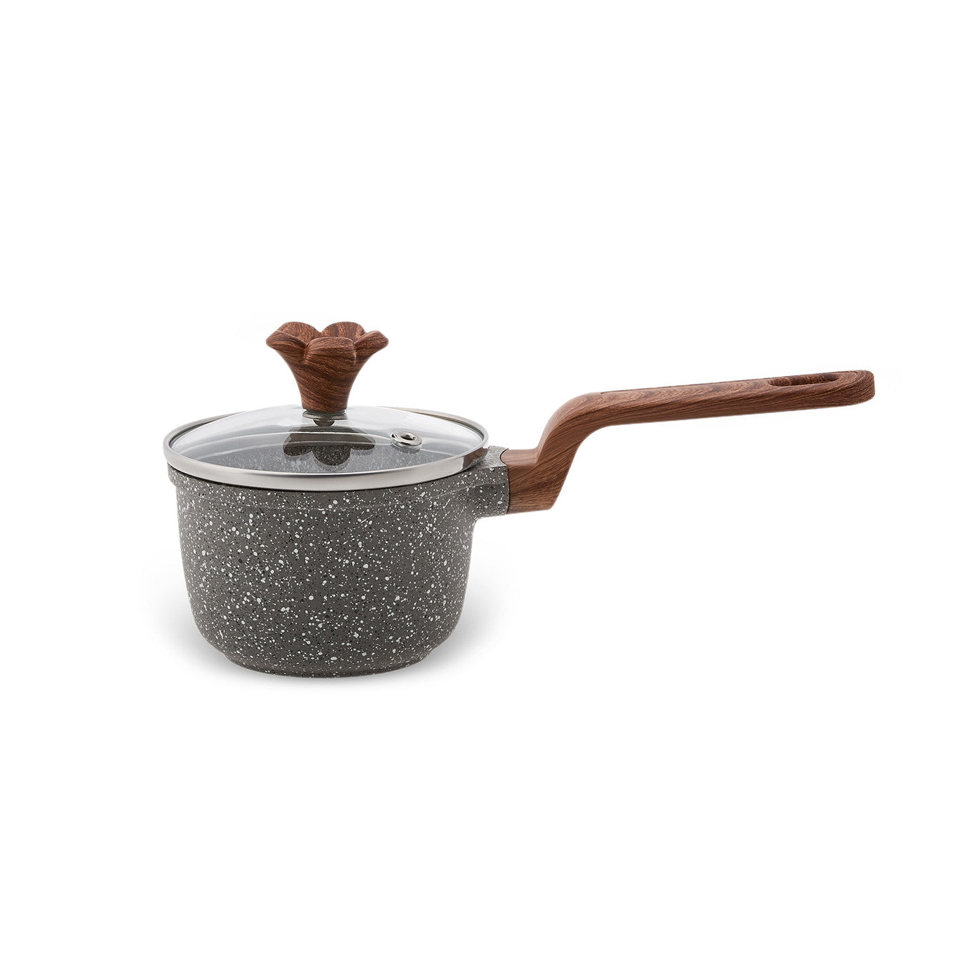Karaca Dark Silver Biogranite Mini Saucepan 10 cm 153.03.08.0086 -  Cookware Sets - ebarza Furniture UAE | Shop Modern Furniture in Abu Dhabi & Dubai - مفروشات ايبازرا في الامارات | تسوق اثاث عصري وديكورات مميزة في دبي وابوظبي