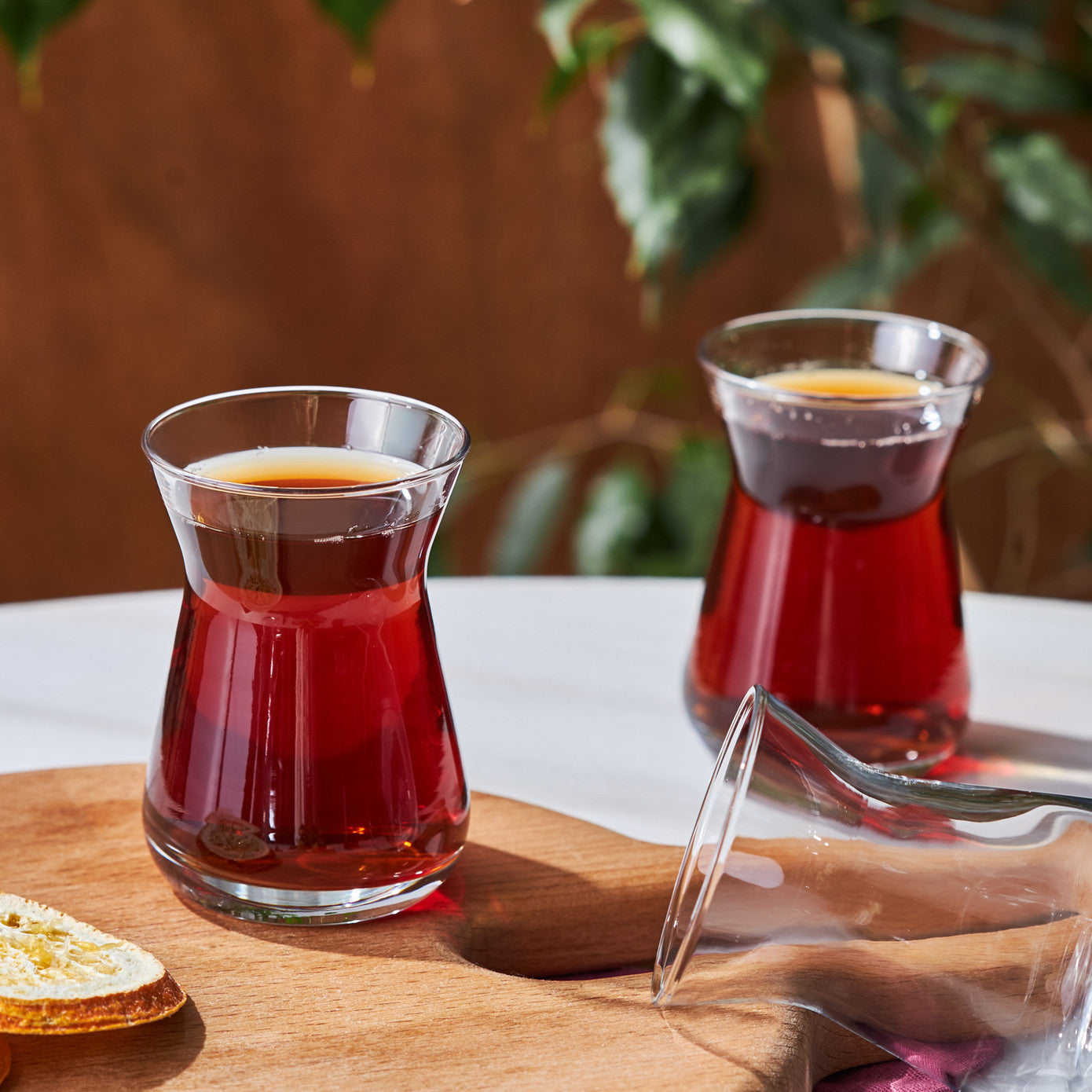 Karaca İrem 6-Piece Tea Glass Set 153.03.08.0201 -  Tea Sets - ebarza Furniture UAE | Shop Modern Furniture in Abu Dhabi & Dubai - مفروشات ايبازرا في الامارات | تسوق اثاث عصري وديكورات مميزة في دبي وابوظبي