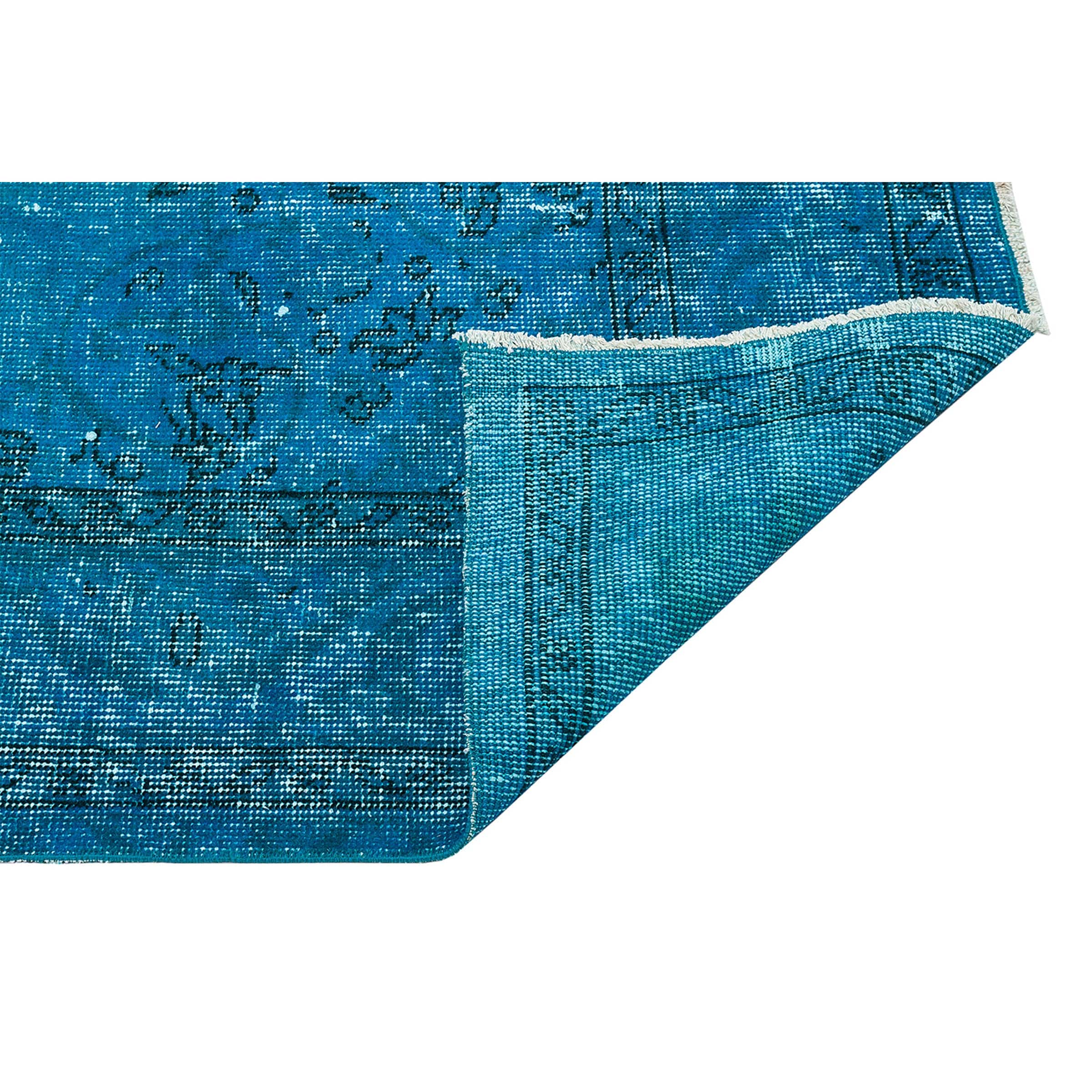 159 X 256 Anatolian Hand  Knotted Carpet Vintage Style F1129 -  Rugs - ebarza Furniture UAE | Shop Modern Furniture in Abu Dhabi & Dubai - مفروشات ايبازرا في الامارات | تسوق اثاث عصري وديكورات مميزة في دبي وابوظبي