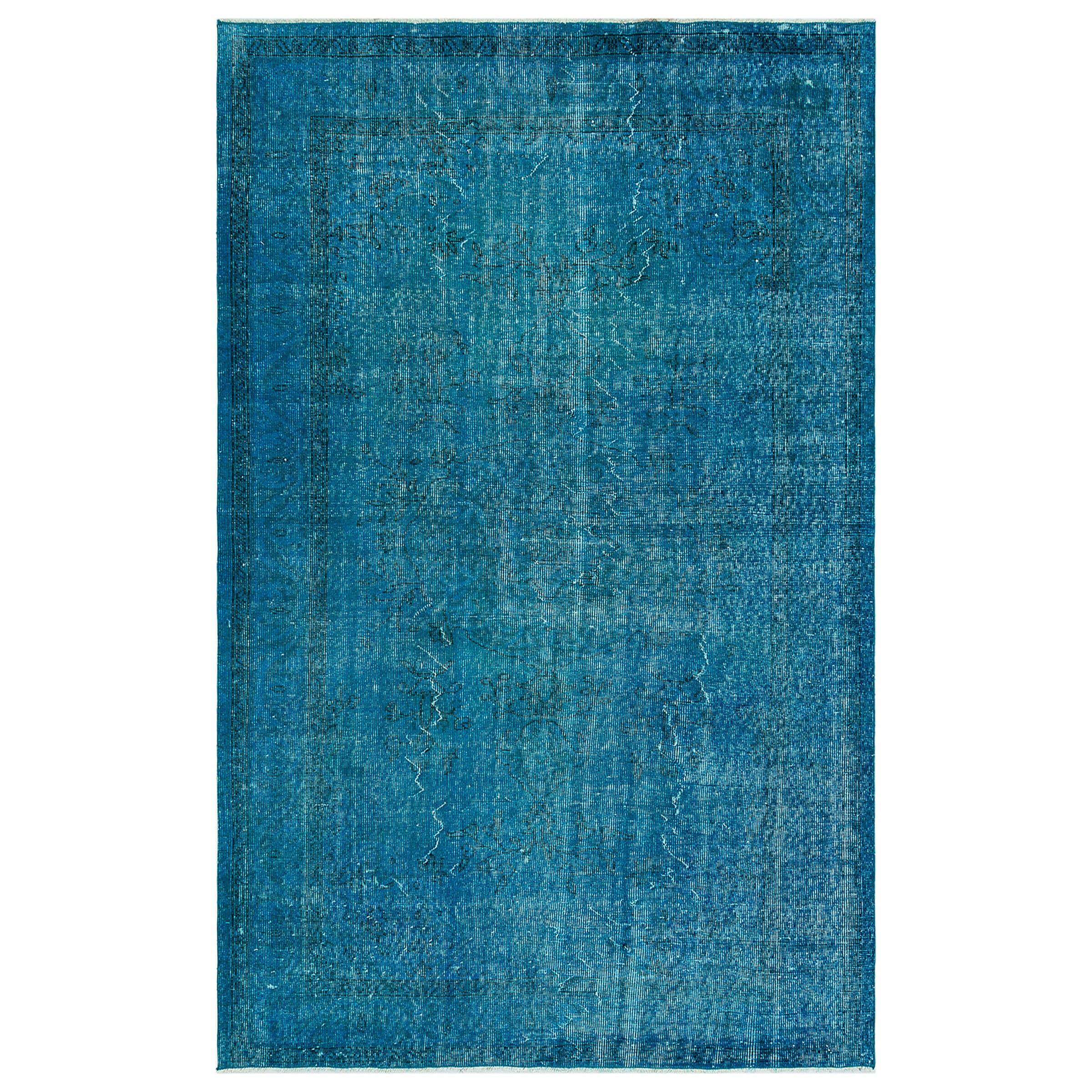 159 X 256 Anatolian Hand  Knotted Carpet Vintage Style F1129 -  Rugs - ebarza Furniture UAE | Shop Modern Furniture in Abu Dhabi & Dubai - مفروشات ايبازرا في الامارات | تسوق اثاث عصري وديكورات مميزة في دبي وابوظبي