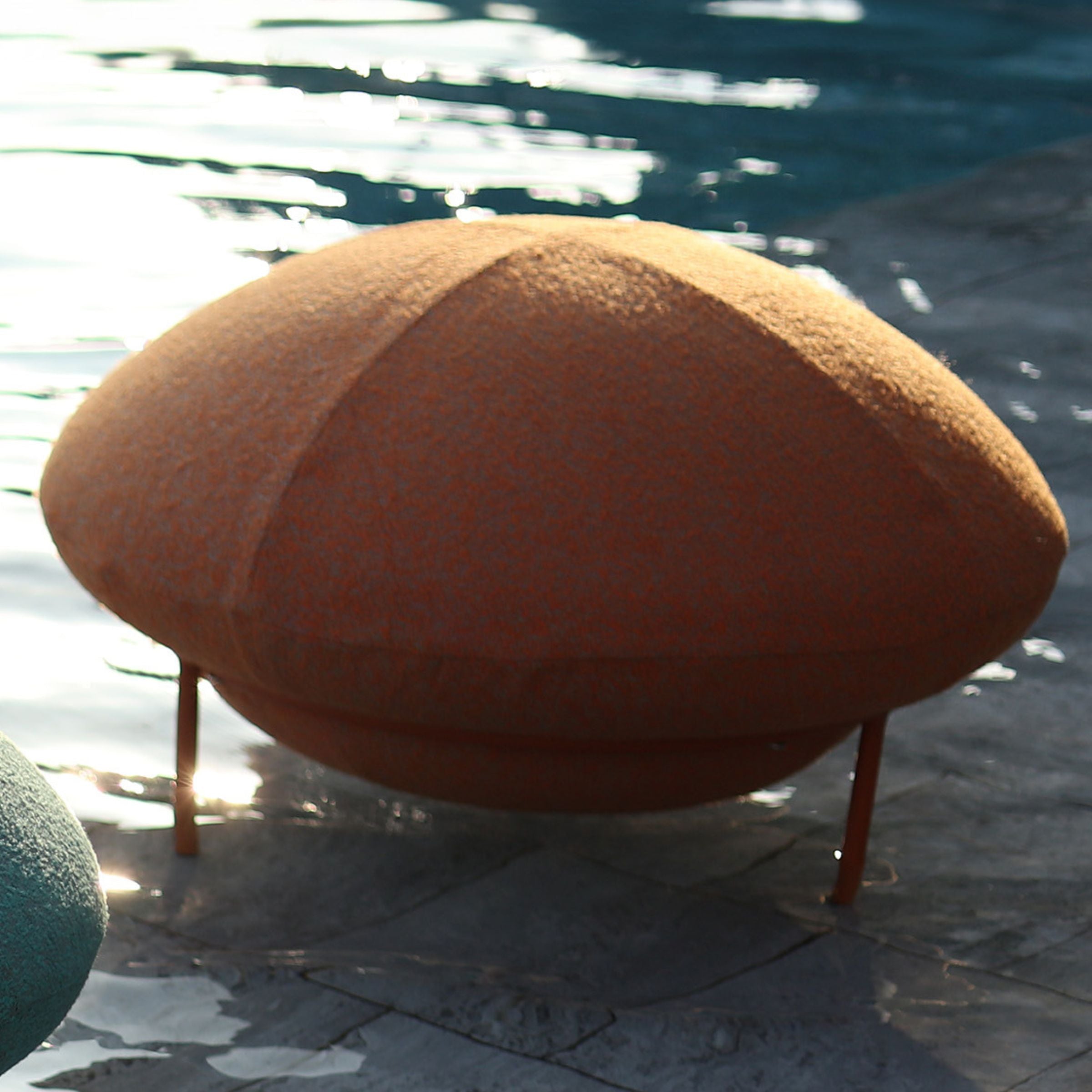 UFO Outdoor Big Stool Orange-UFO-P -  Outdoor Chairs - ebarza Furniture UAE | Shop Modern Furniture in Abu Dhabi & Dubai - مفروشات ايبازرا في الامارات | تسوق اثاث عصري وديكورات مميزة في دبي وابوظبي