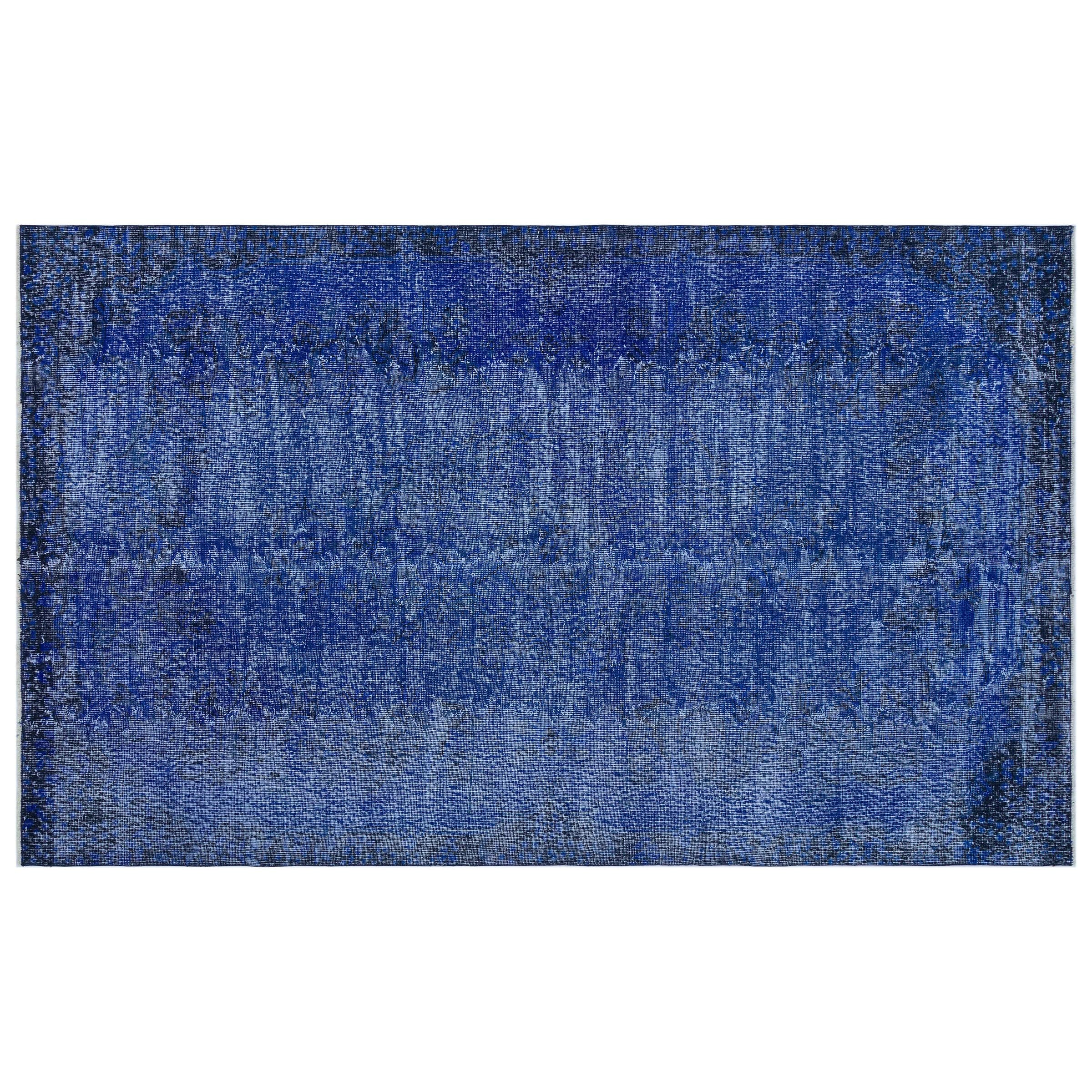 160 X 263 Anatolian Hand  Knotted Carpet Vintage Style 1335 -  Rugs - ebarza Furniture UAE | Shop Modern Furniture in Abu Dhabi & Dubai - مفروشات ايبازرا في الامارات | تسوق اثاث عصري وديكورات مميزة في دبي وابوظبي