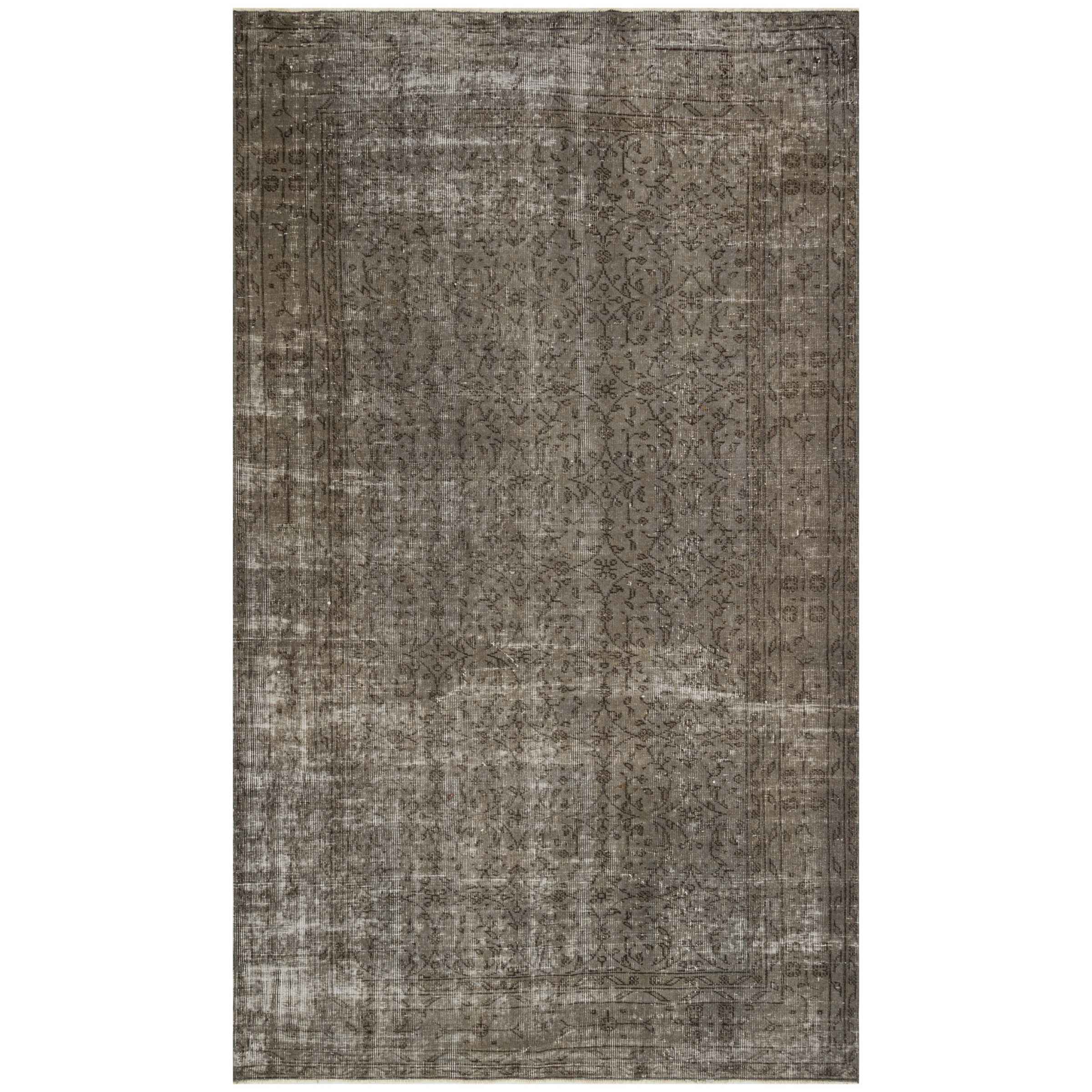 161X263 Anatolian Hand Knotted Carpet Vintage Style F1382 -  Rugs - ebarza Furniture UAE | Shop Modern Furniture in Abu Dhabi & Dubai - مفروشات ايبازرا في الامارات | تسوق اثاث عصري وديكورات مميزة في دبي وابوظبي
