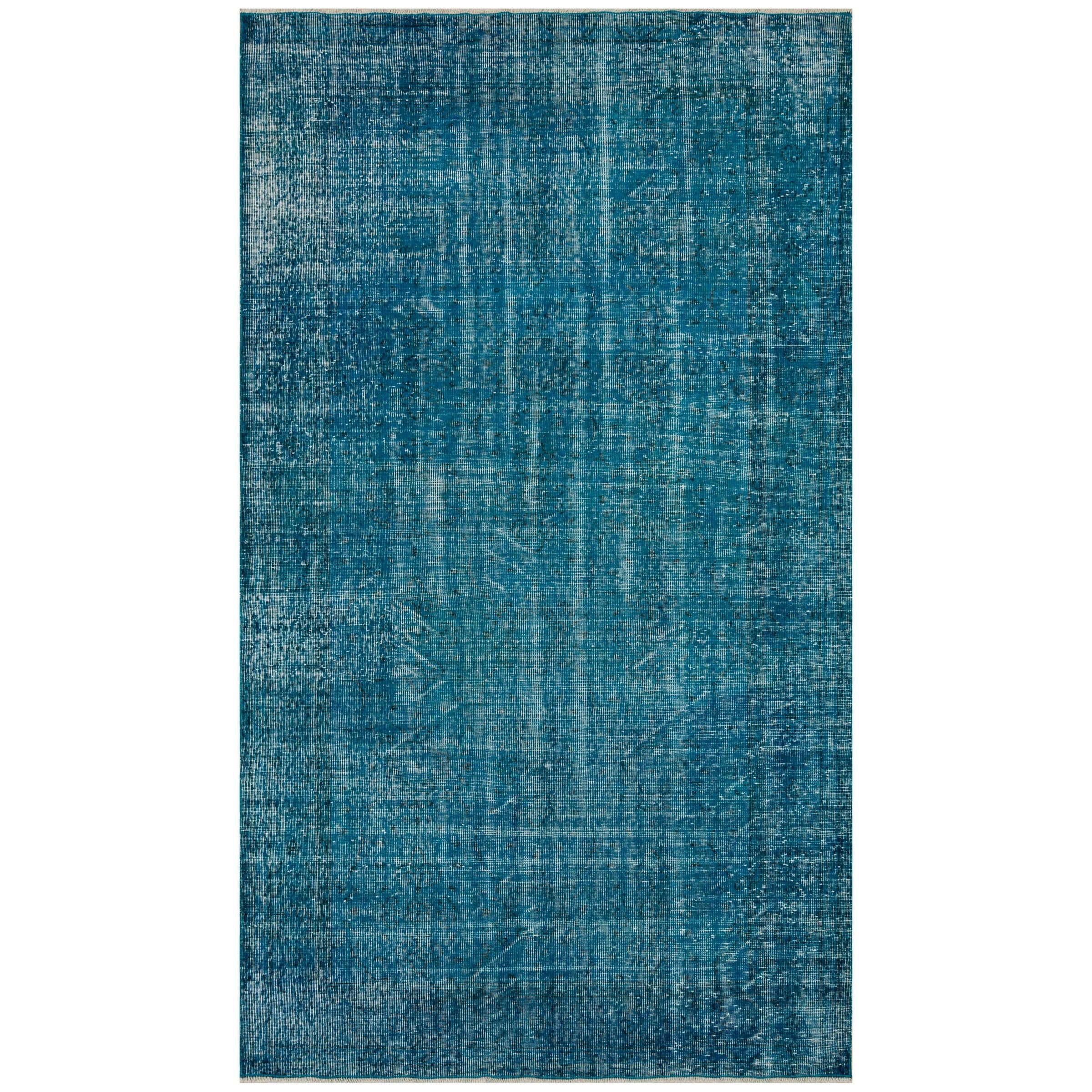 161 X 283 Anatolian Hand  Knotted Carpet Vintage Style 7162 -  Rugs - ebarza Furniture UAE | Shop Modern Furniture in Abu Dhabi & Dubai - مفروشات ايبازرا في الامارات | تسوق اثاث عصري وديكورات مميزة في دبي وابوظبي