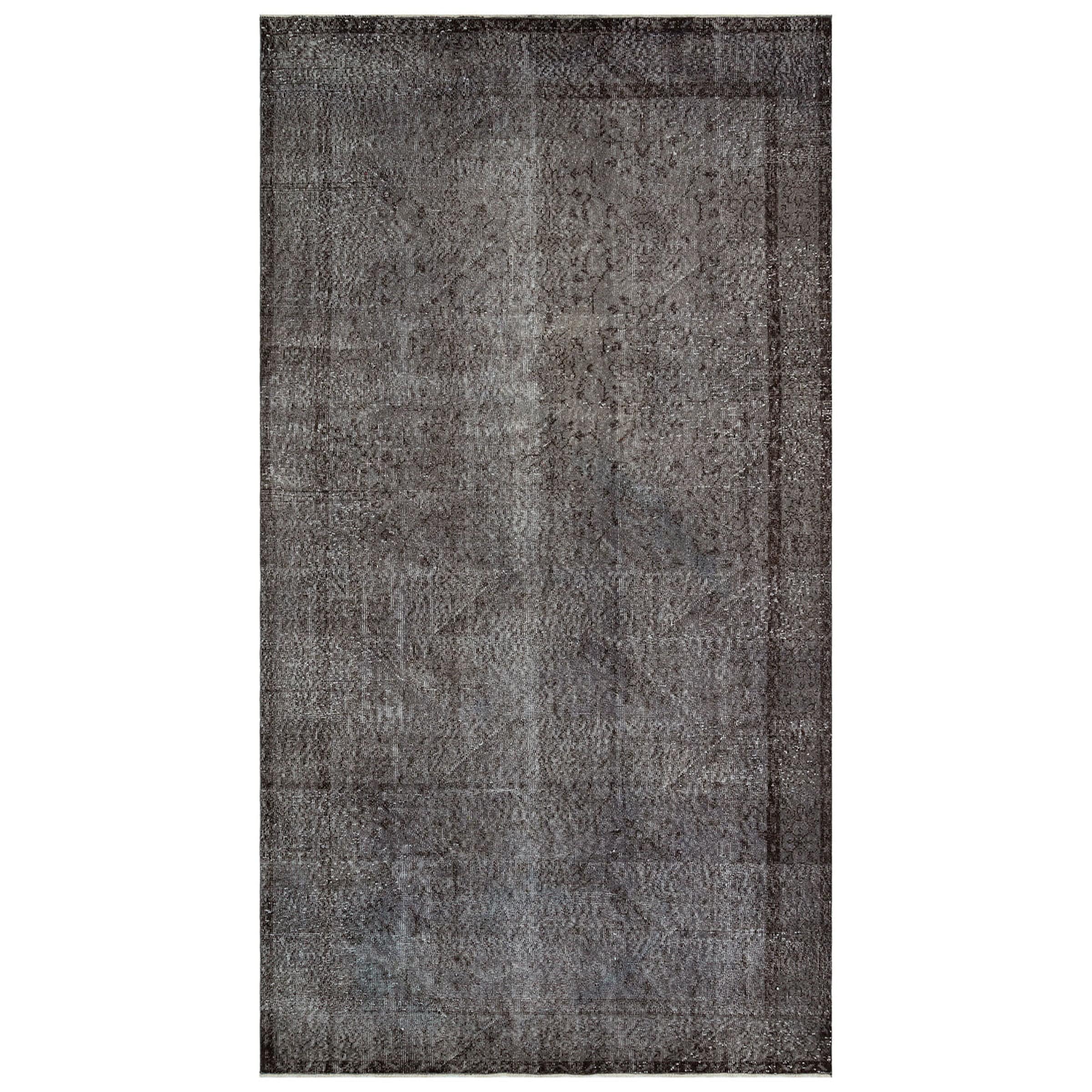 164 X 305 Anatolian Hand  Knotted Carpet Vintage Style F1181 -  Rugs - ebarza Furniture UAE | Shop Modern Furniture in Abu Dhabi & Dubai - مفروشات ايبازرا في الامارات | تسوق اثاث عصري وديكورات مميزة في دبي وابوظبي