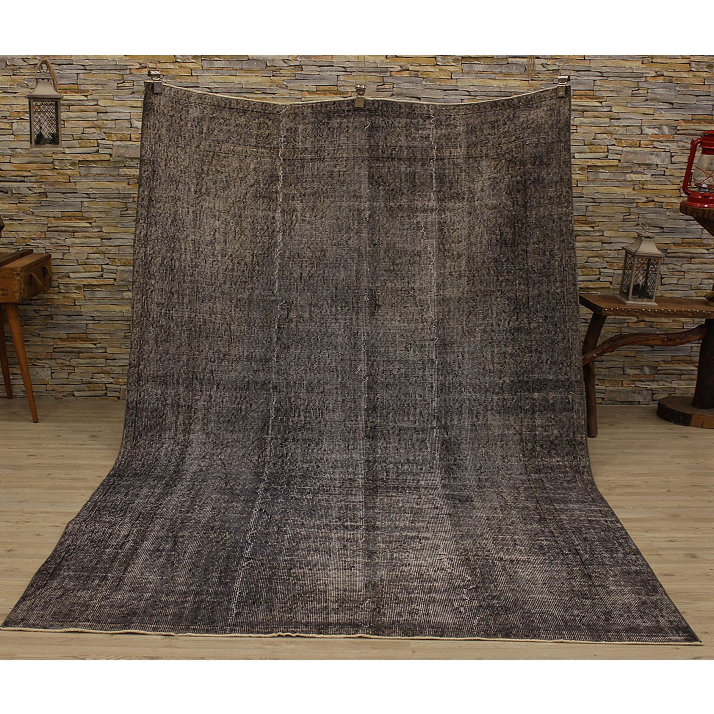 167 X 265 Anatolian Hand Knotted Carpet Vintage Style 60N2294 -  Rugs - ebarza Furniture UAE | Shop Modern Furniture in Abu Dhabi & Dubai - مفروشات ايبازرا في الامارات | تسوق اثاث عصري وديكورات مميزة في دبي وابوظبي