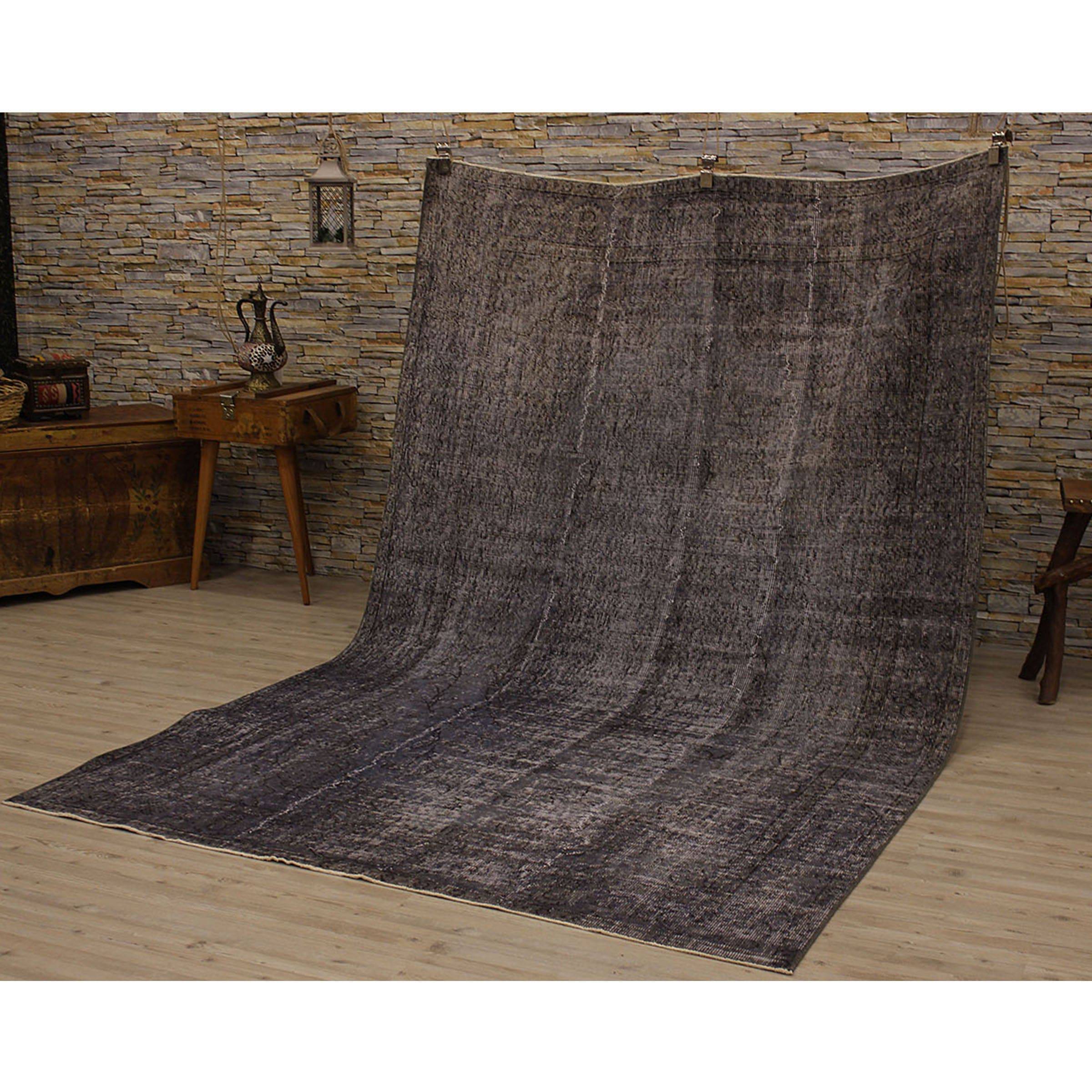 167 X 265 Anatolian Hand Knotted Carpet Vintage Style 60N2294 -  Rugs - ebarza Furniture UAE | Shop Modern Furniture in Abu Dhabi & Dubai - مفروشات ايبازرا في الامارات | تسوق اثاث عصري وديكورات مميزة في دبي وابوظبي