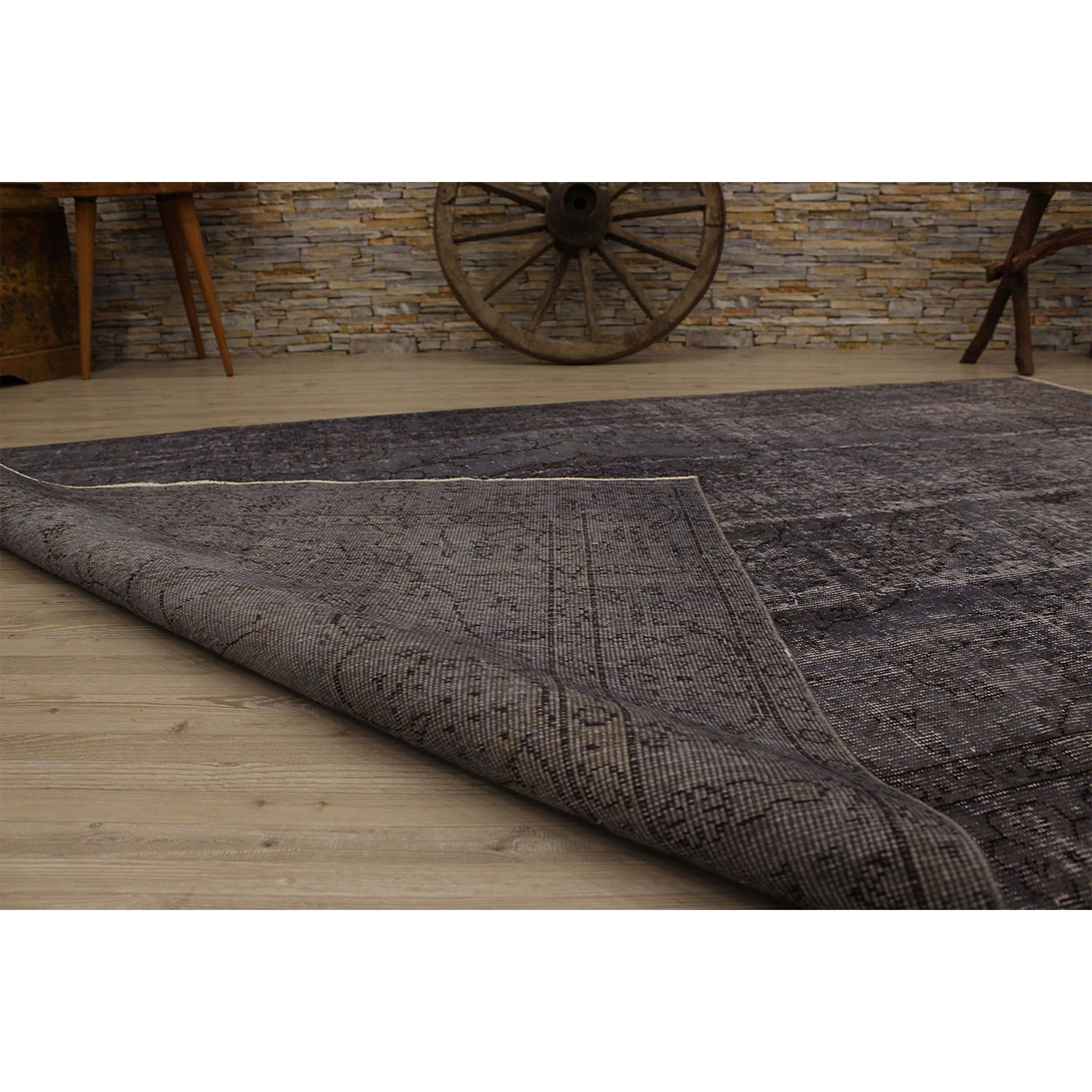 167 X 265 Anatolian Hand Knotted Carpet Vintage Style 60N2294 -  Rugs - ebarza Furniture UAE | Shop Modern Furniture in Abu Dhabi & Dubai - مفروشات ايبازرا في الامارات | تسوق اثاث عصري وديكورات مميزة في دبي وابوظبي