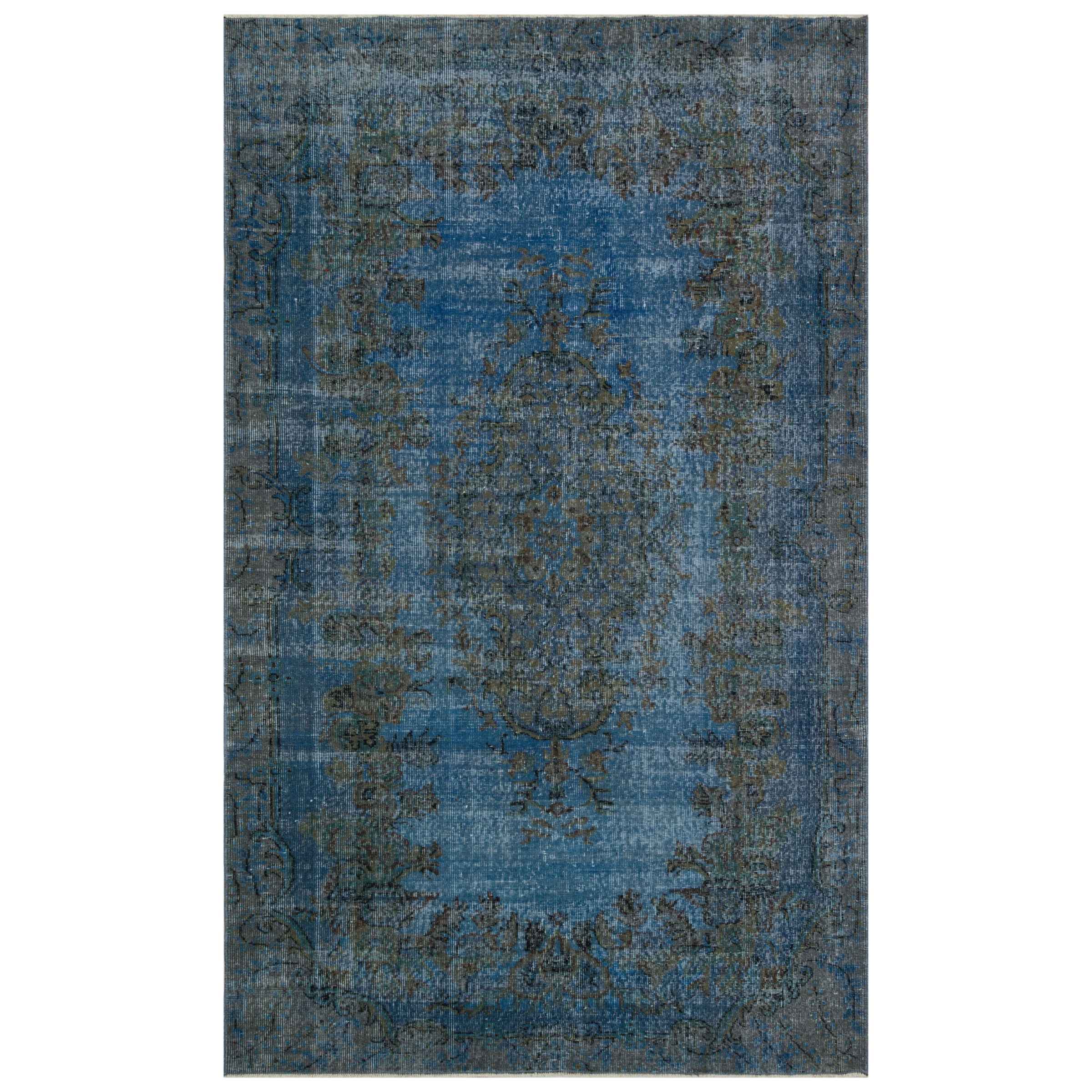 167 X 272 Cm Anatolian Hand Knotted Carpet Vintage Style 8584 -  Rugs - ebarza Furniture UAE | Shop Modern Furniture in Abu Dhabi & Dubai - مفروشات ايبازرا في الامارات | تسوق اثاث عصري وديكورات مميزة في دبي وابوظبي