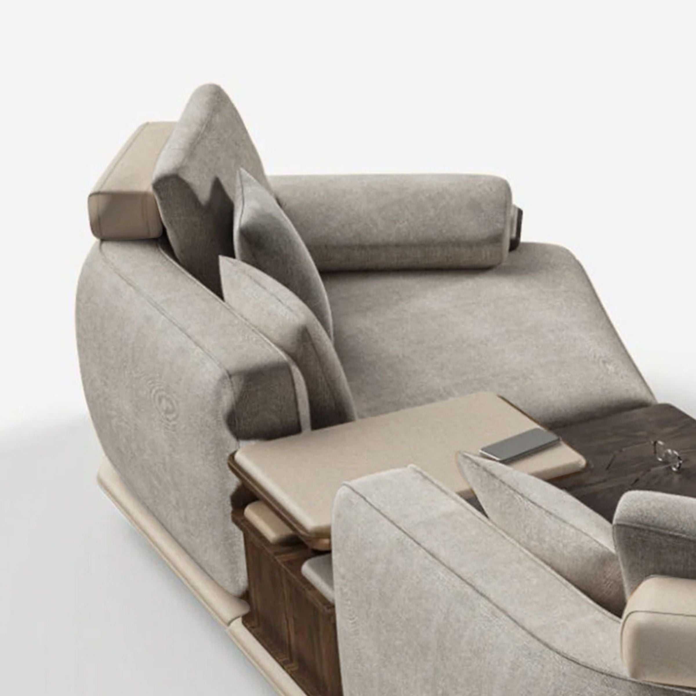 Odeon C Module With Right Arm 160cm for Odeon Sofa OD-C-M001 -  Sofas - ebarza Furniture UAE | Shop Modern Furniture in Abu Dhabi & Dubai - مفروشات ايبازرا في الامارات | تسوق اثاث عصري وديكورات مميزة في دبي وابوظبي