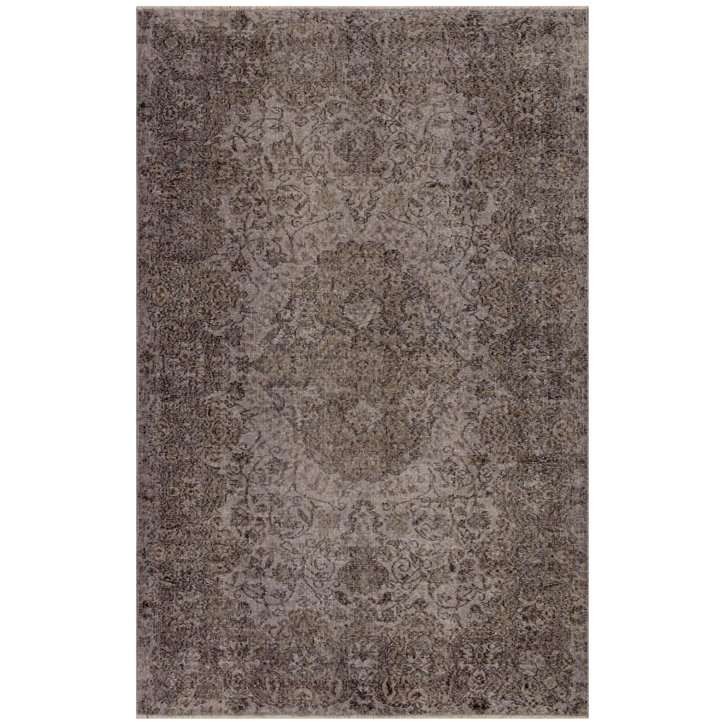 170 X 262 Anatolian Hand  Knotted Carpet Vintage Style 7178 -  Rugs - ebarza Furniture UAE | Shop Modern Furniture in Abu Dhabi & Dubai - مفروشات ايبازرا في الامارات | تسوق اثاث عصري وديكورات مميزة في دبي وابوظبي