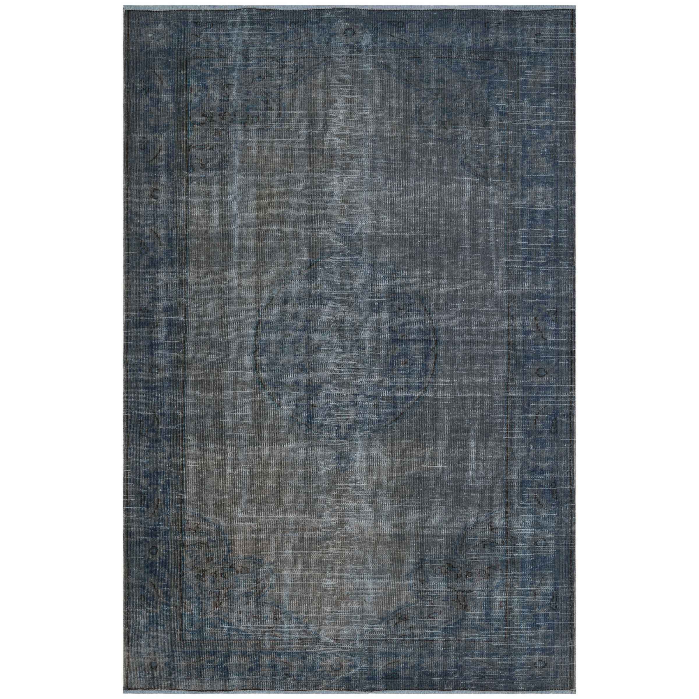 173 X 261 Cm Anatolian Hand Knotted Carpet Vintage Style 7817 -  Rugs - ebarza Furniture UAE | Shop Modern Furniture in Abu Dhabi & Dubai - مفروشات ايبازرا في الامارات | تسوق اثاث عصري وديكورات مميزة في دبي وابوظبي