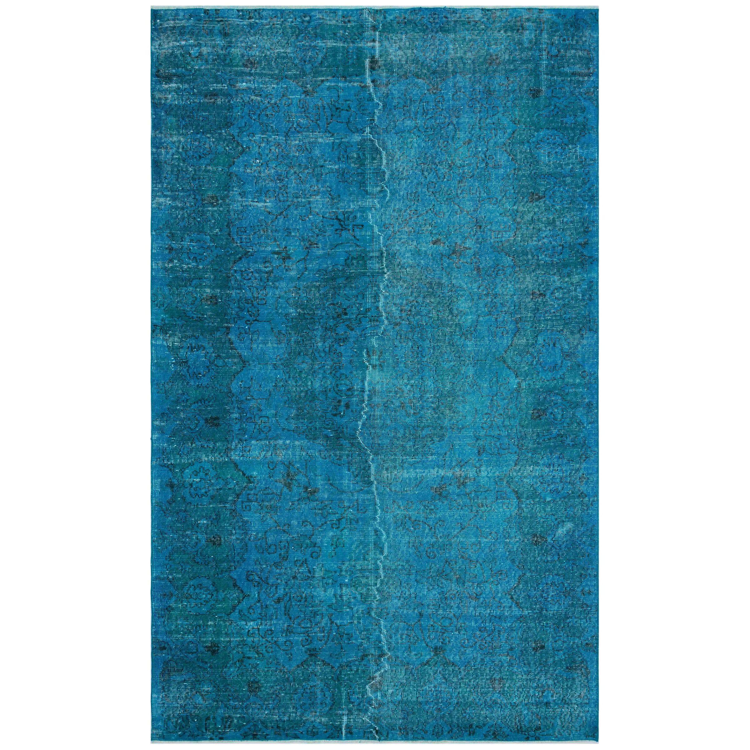 174 X 277 Anatolian Hand Knotted Carpet Vintage Style 60N1836 -  Rugs - ebarza Furniture UAE | Shop Modern Furniture in Abu Dhabi & Dubai - مفروشات ايبازرا في الامارات | تسوق اثاث عصري وديكورات مميزة في دبي وابوظبي