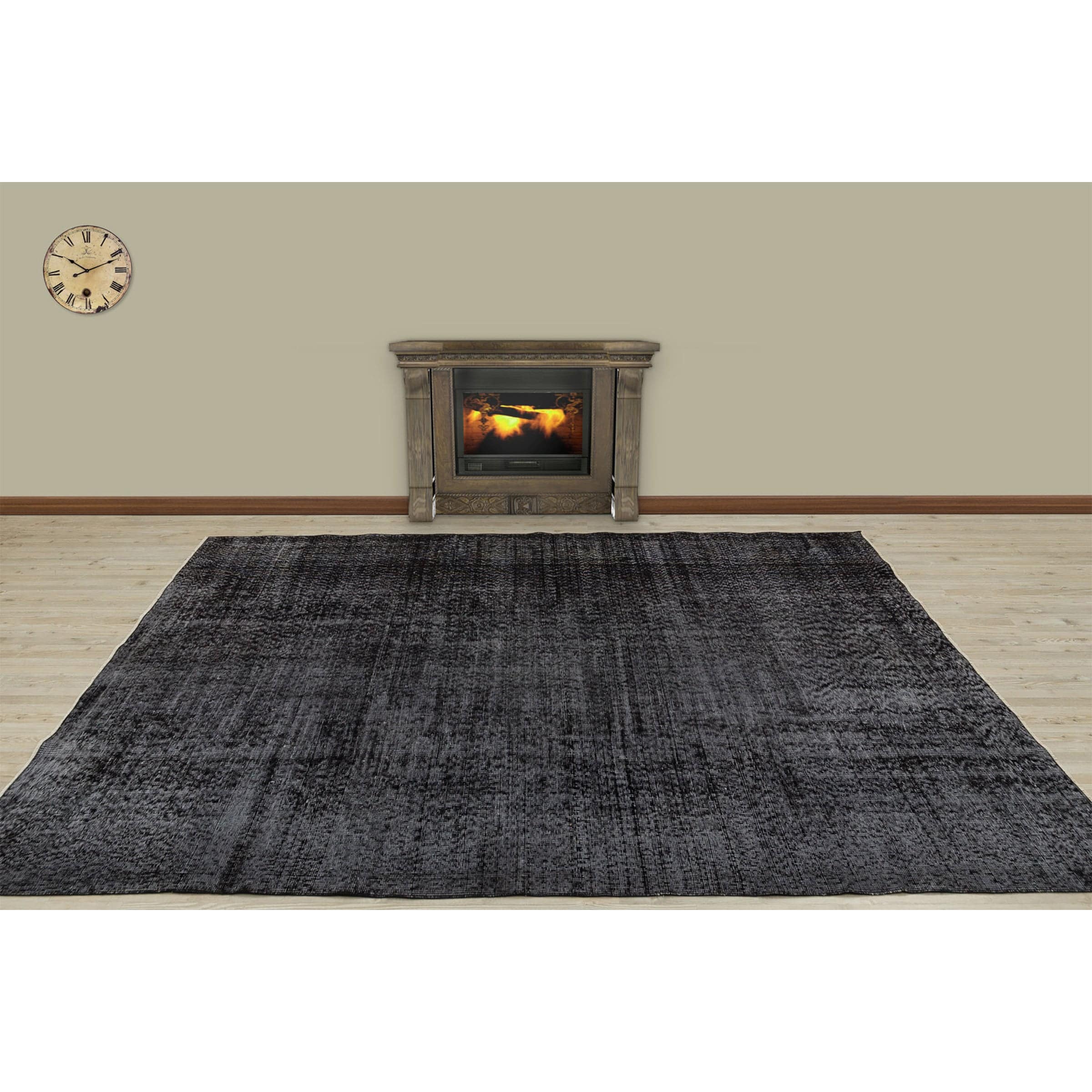 175 X 269 Anatolian Hand  Knotted Carpet Vintage Style 7013 -  Rugs - ebarza Furniture UAE | Shop Modern Furniture in Abu Dhabi & Dubai - مفروشات ايبازرا في الامارات | تسوق اثاث عصري وديكورات مميزة في دبي وابوظبي