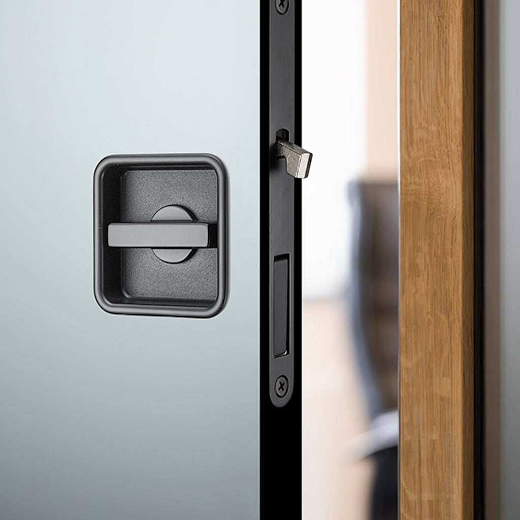 Full Zinc Alloy Handle With Slide Lockbody K-20 -  Door Handles - ebarza Furniture UAE | Shop Modern Furniture in Abu Dhabi & Dubai - مفروشات ايبازرا في الامارات | تسوق اثاث عصري وديكورات مميزة في دبي وابوظبي