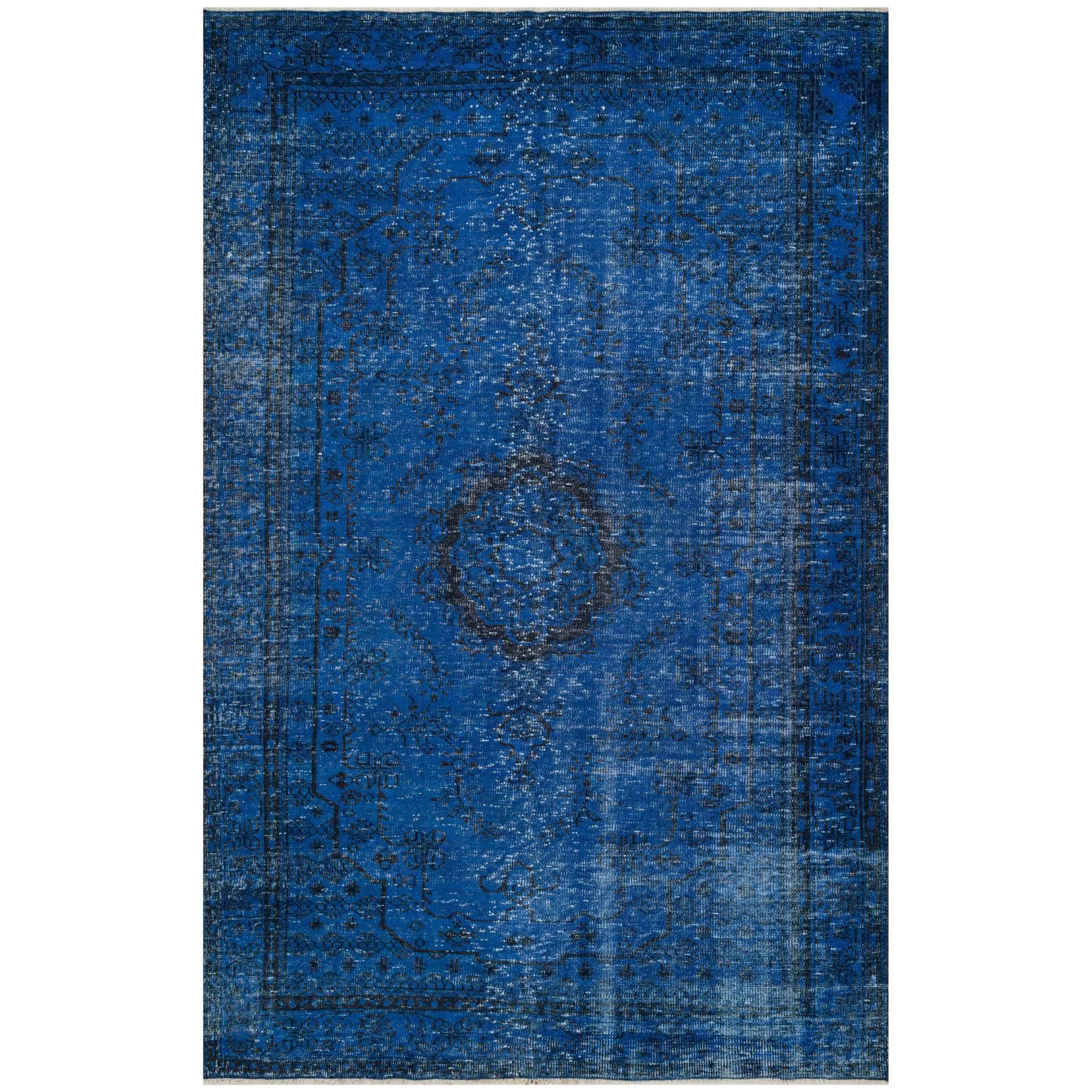 186 X 290 Cm Anatolian Hand Knotted Carpet Vintage Style 8464 -  Rugs - ebarza Furniture UAE | Shop Modern Furniture in Abu Dhabi & Dubai - مفروشات ايبازرا في الامارات | تسوق اثاث عصري وديكورات مميزة في دبي وابوظبي