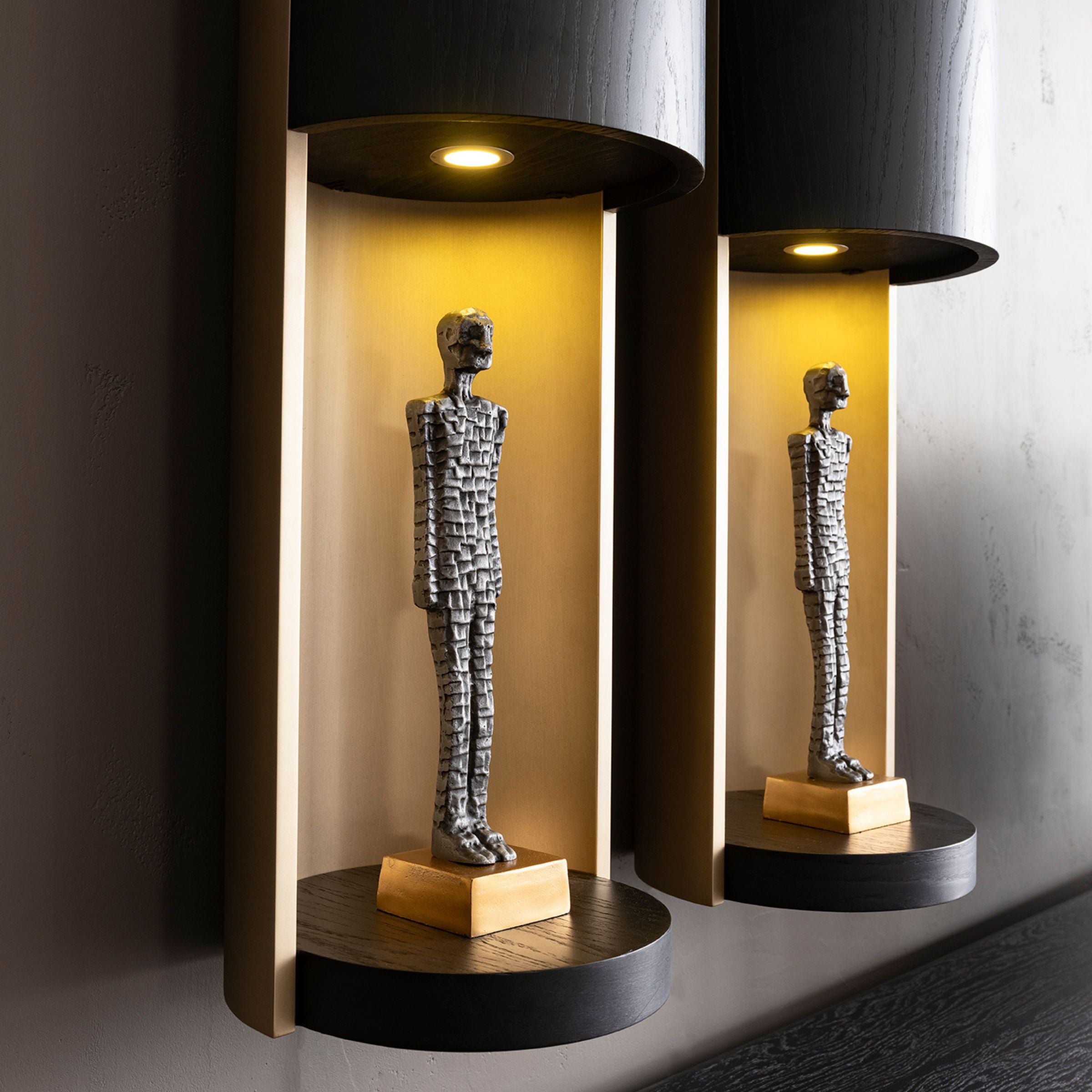 Display Item - Grande Set of 2 Wall shelves  ORXGRND-TVU255 Nakheel -  DISPLAY ITEM - ebarza Furniture UAE | Shop Modern Furniture in Abu Dhabi & Dubai - مفروشات ايبازرا في الامارات | تسوق اثاث عصري وديكورات مميزة في دبي وابوظبي