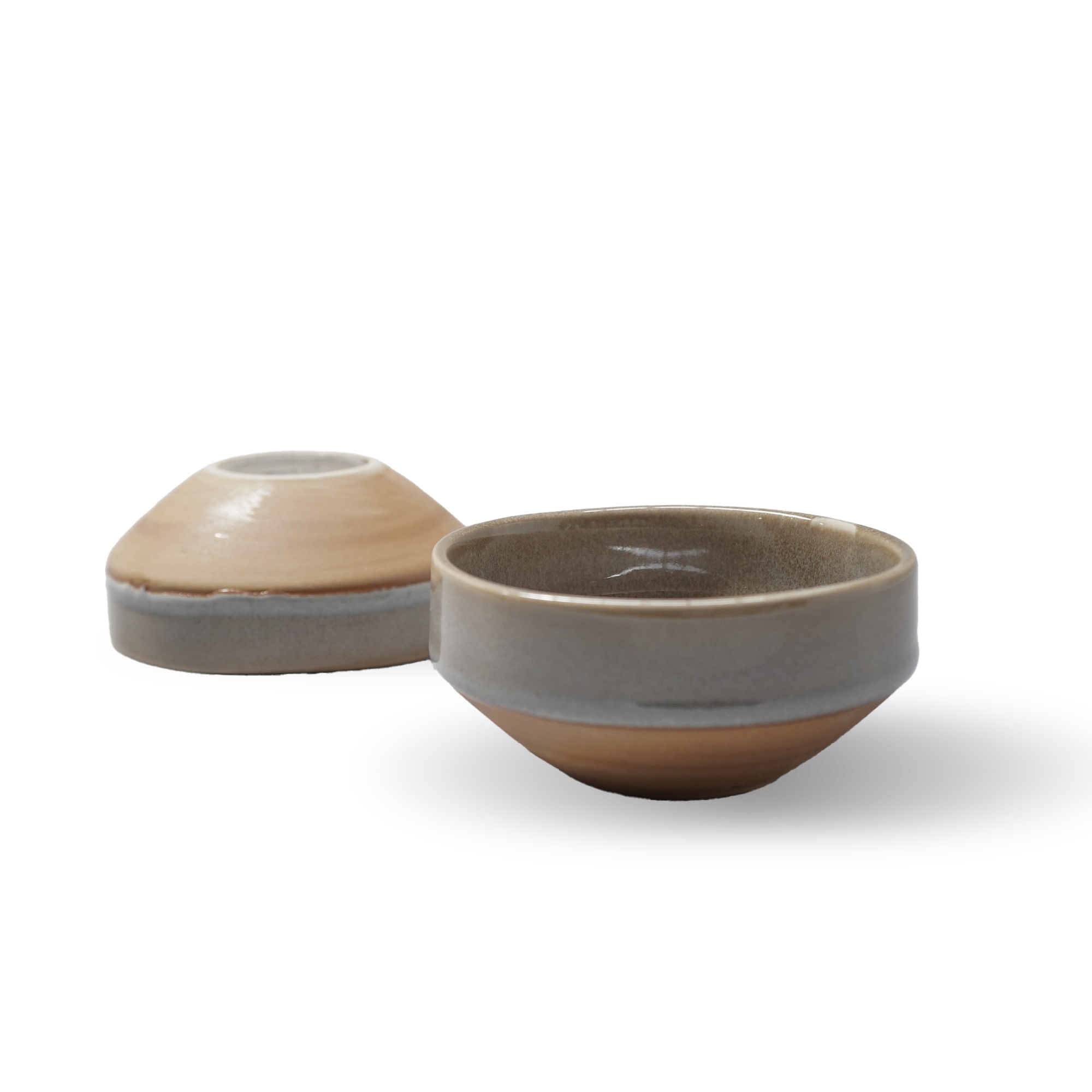 Passifoy  Serving Dish Gray HZ2467 -  Bowls - ebarza Furniture UAE | Shop Modern Furniture in Abu Dhabi & Dubai - مفروشات ايبازرا في الامارات | تسوق اثاث عصري وديكورات مميزة في دبي وابوظبي