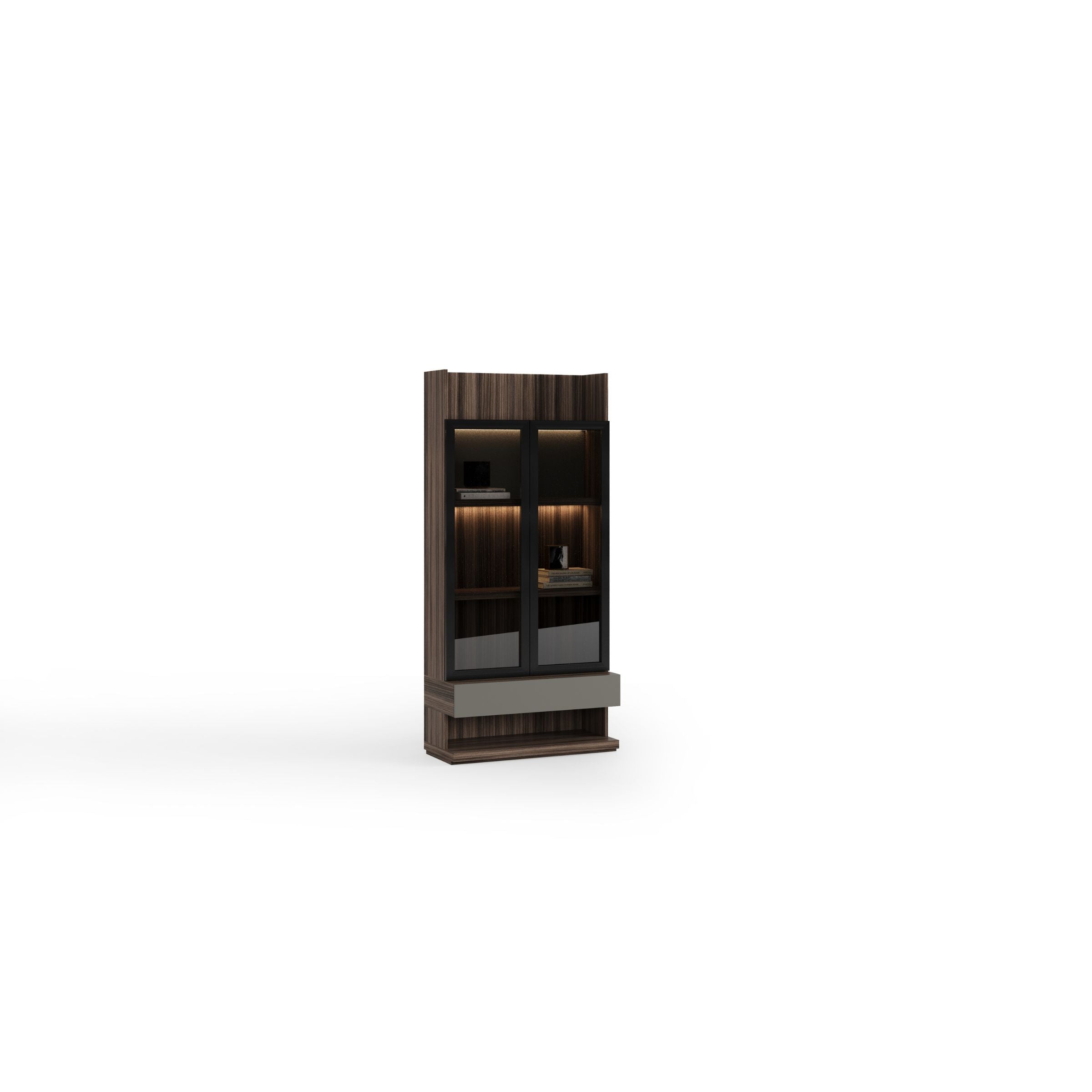 Pre-order 25 Days Delivery Lipa Glass Door Block Module - Modular TV / Wall Unit YOLIPA-GDB -  Bookcases - ebarza Furniture UAE | Shop Modern Furniture in Abu Dhabi & Dubai - مفروشات ايبازرا في الامارات | تسوق اثاث عصري وديكورات مميزة في دبي وابوظبي