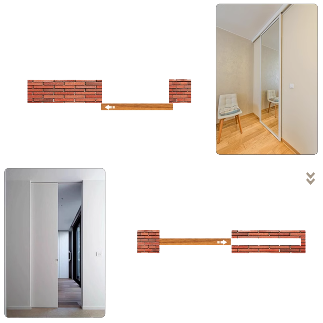 GlidePro Sliding Door - FW.5612 -  Door Rails - ebarza Furniture UAE | Shop Modern Furniture in Abu Dhabi & Dubai - مفروشات ايبازرا في الامارات | تسوق اثاث عصري وديكورات مميزة في دبي وابوظبي