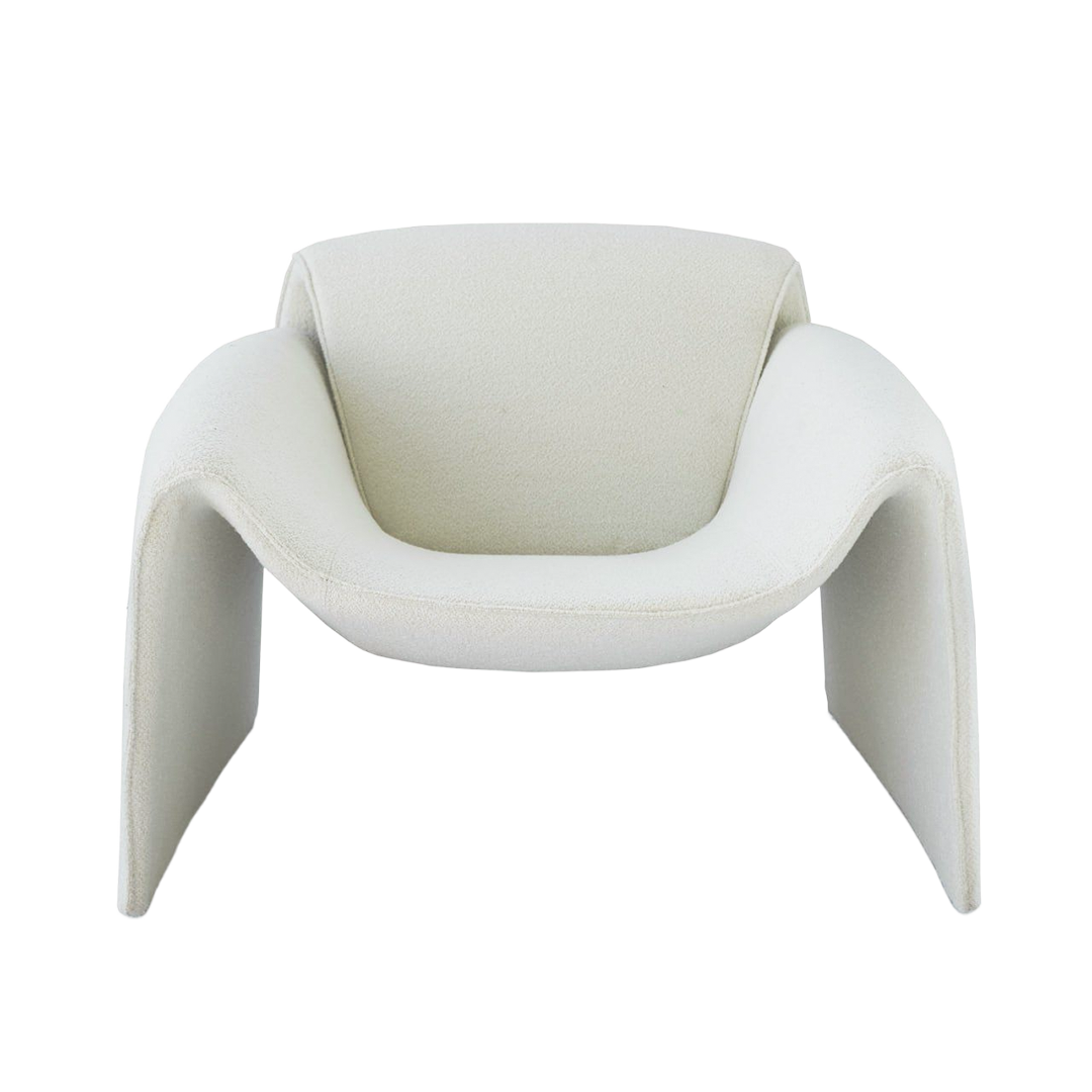 New Drancy White Armchair LC056-White beige -  Armchairs - ebarza Furniture UAE | Shop Modern Furniture in Abu Dhabi & Dubai - مفروشات ايبازرا في الامارات | تسوق اثاث عصري وديكورات مميزة في دبي وابوظبي