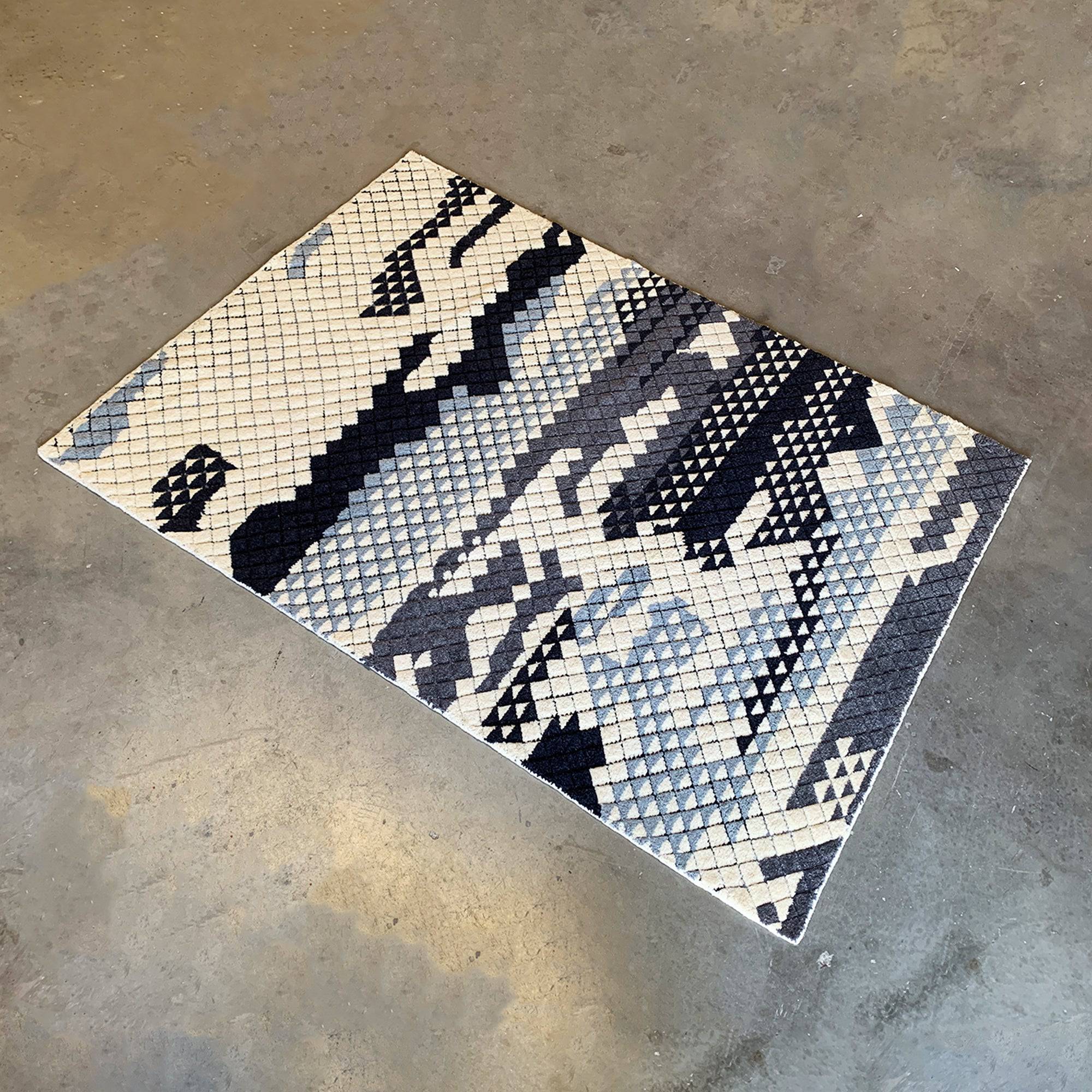 200X300 Cm Handmade Wool Rug Jh-20731-Xl -  Rugs - ebarza Furniture UAE | Shop Modern Furniture in Abu Dhabi & Dubai - مفروشات ايبازرا في الامارات | تسوق اثاث عصري وديكورات مميزة في دبي وابوظبي