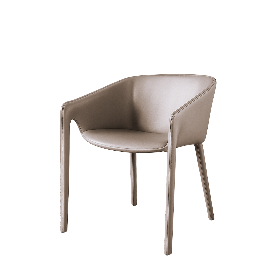 Mycroft Chair DJ752-1 Beige -  Lounge Chairs - ebarza Furniture UAE | Shop Modern Furniture in Abu Dhabi & Dubai - مفروشات ايبازرا في الامارات | تسوق اثاث عصري وديكورات مميزة في دبي وابوظبي