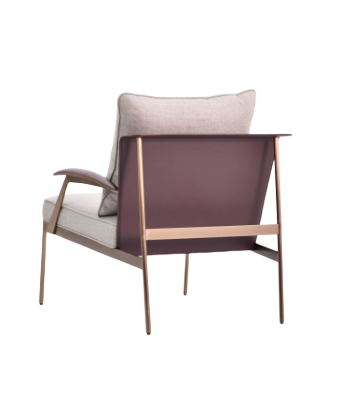 Willow Beige Lounge Chair MLL-A120 -  Lounge Chairs - ebarza Furniture UAE | Shop Modern Furniture in Abu Dhabi & Dubai - مفروشات ايبازرا في الامارات | تسوق اثاث عصري وديكورات مميزة في دبي وابوظبي