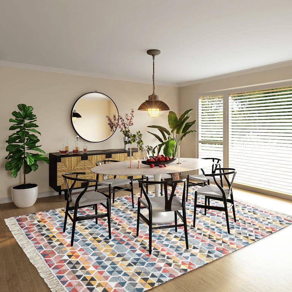 230X160 Cm Bolton Handmade Wool Rug Bolton Blt-28-L -  Rugs - ebarza Furniture UAE | Shop Modern Furniture in Abu Dhabi & Dubai - مفروشات ايبازرا في الامارات | تسوق اثاث عصري وديكورات مميزة في دبي وابوظبي