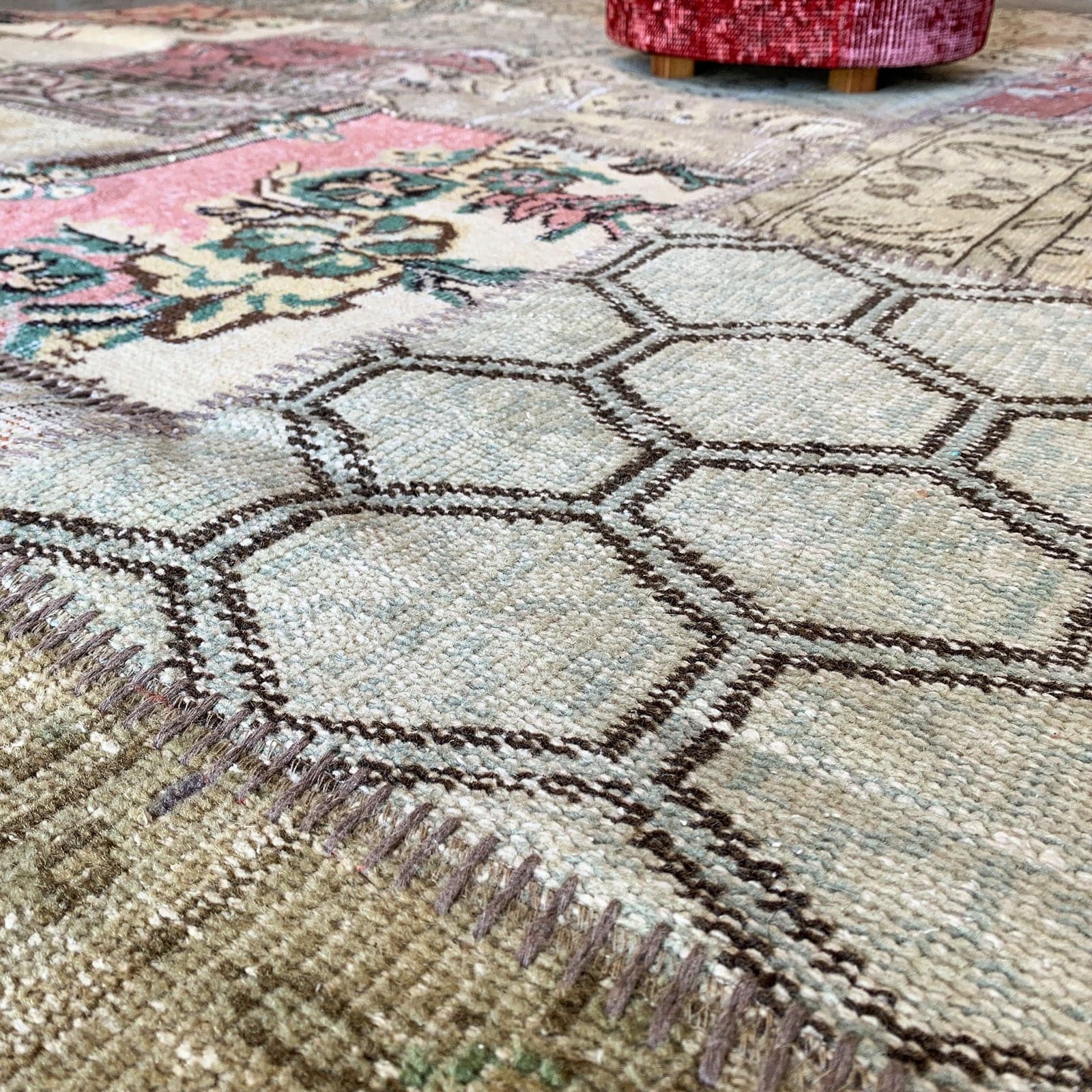 230X160  Cm Hali Bursa Handmade Over Dyed Rug  Pw013_Anadl -  Rugs - ebarza Furniture UAE | Shop Modern Furniture in Abu Dhabi & Dubai - مفروشات ايبازرا في الامارات | تسوق اثاث عصري وديكورات مميزة في دبي وابوظبي