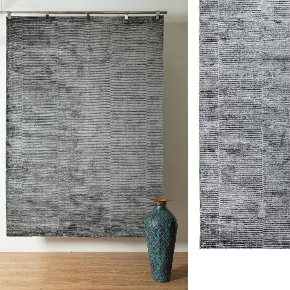 230X160 Cm Handmade Wool Rug Jh-20729-L -  Rugs - ebarza Furniture UAE | Shop Modern Furniture in Abu Dhabi & Dubai - مفروشات ايبازرا في الامارات | تسوق اثاث عصري وديكورات مميزة في دبي وابوظبي